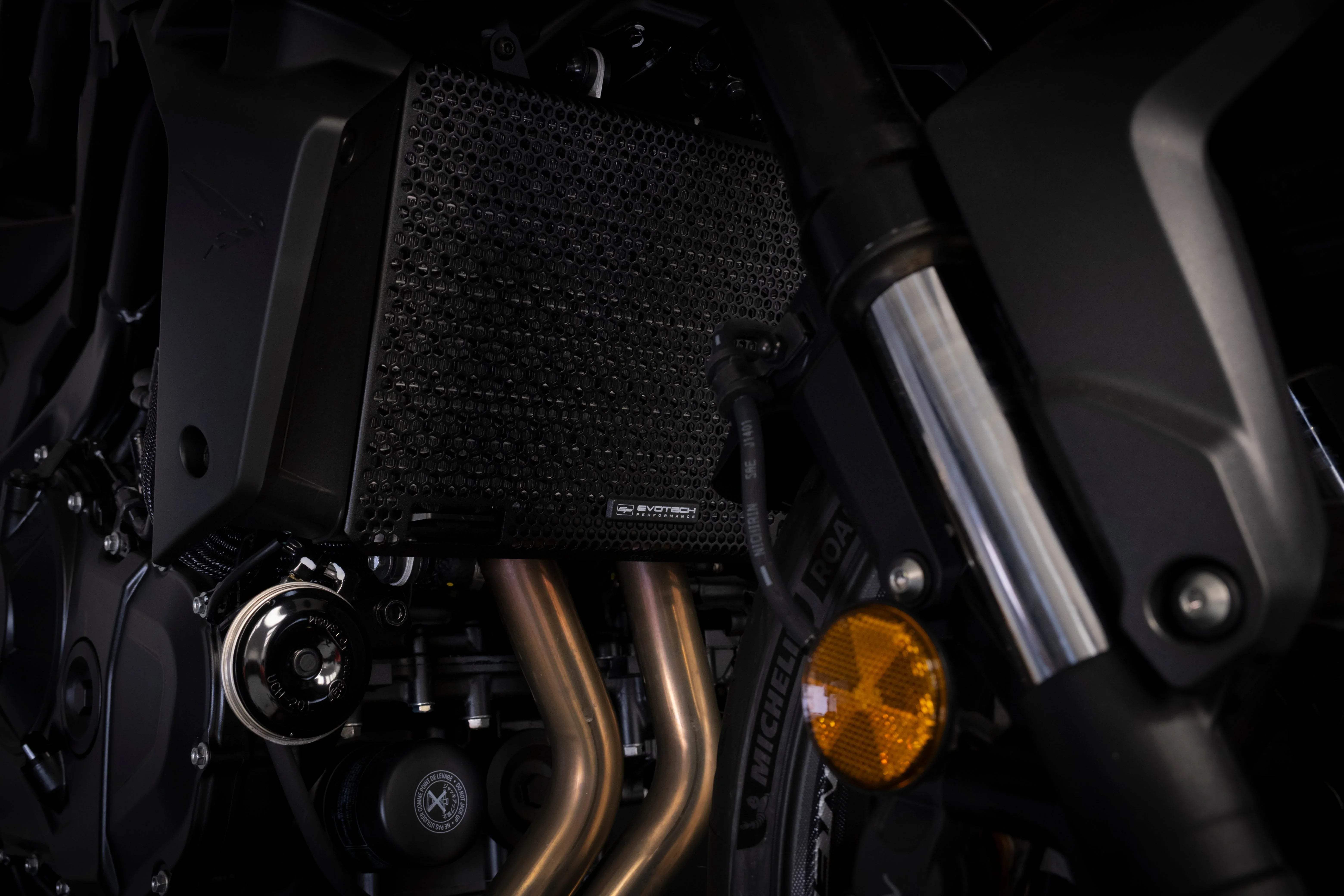 Evotech Performance Radiator Guard - Honda CB750 Hornet (2023+) - Kühlerschutzgitter | Evotech Performance