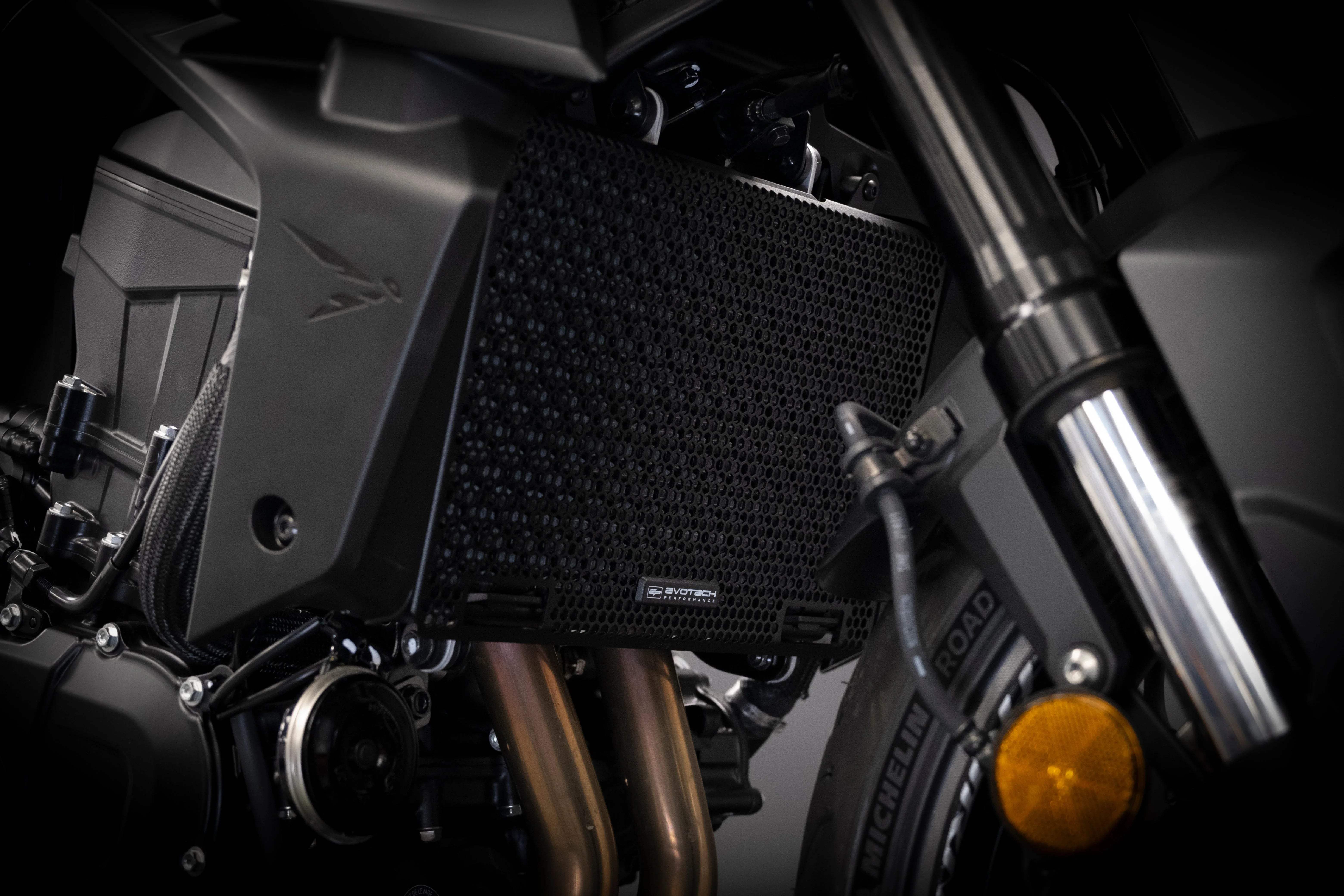 Evotech Performance Radiator Guard - Honda CB750 Hornet (2023+) - Kühlerschutzgitter | Evotech Performance