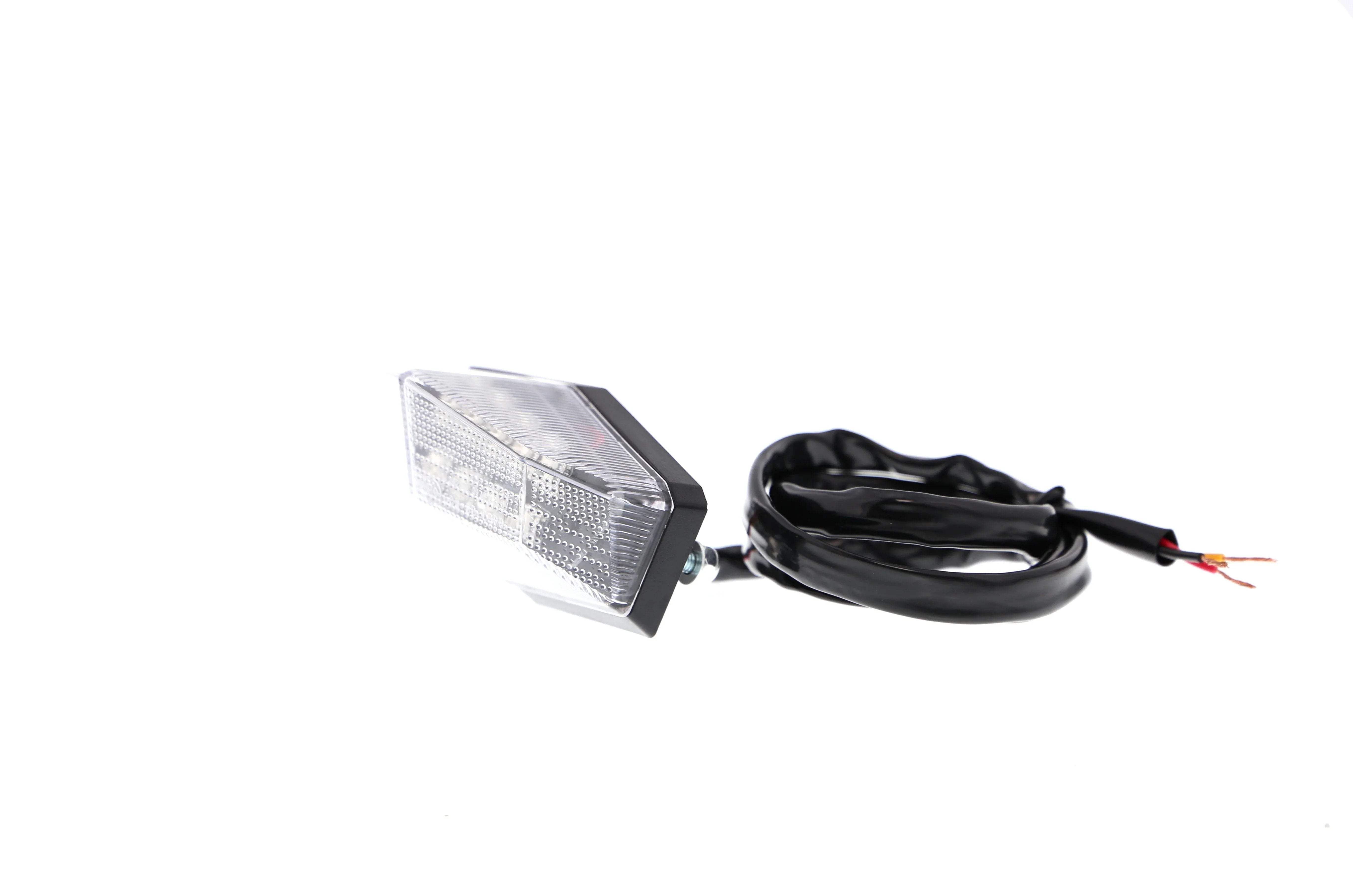 Evotech Combination Rear Light / Number Plate Light (Clear) - Accessories | Evotech Performance