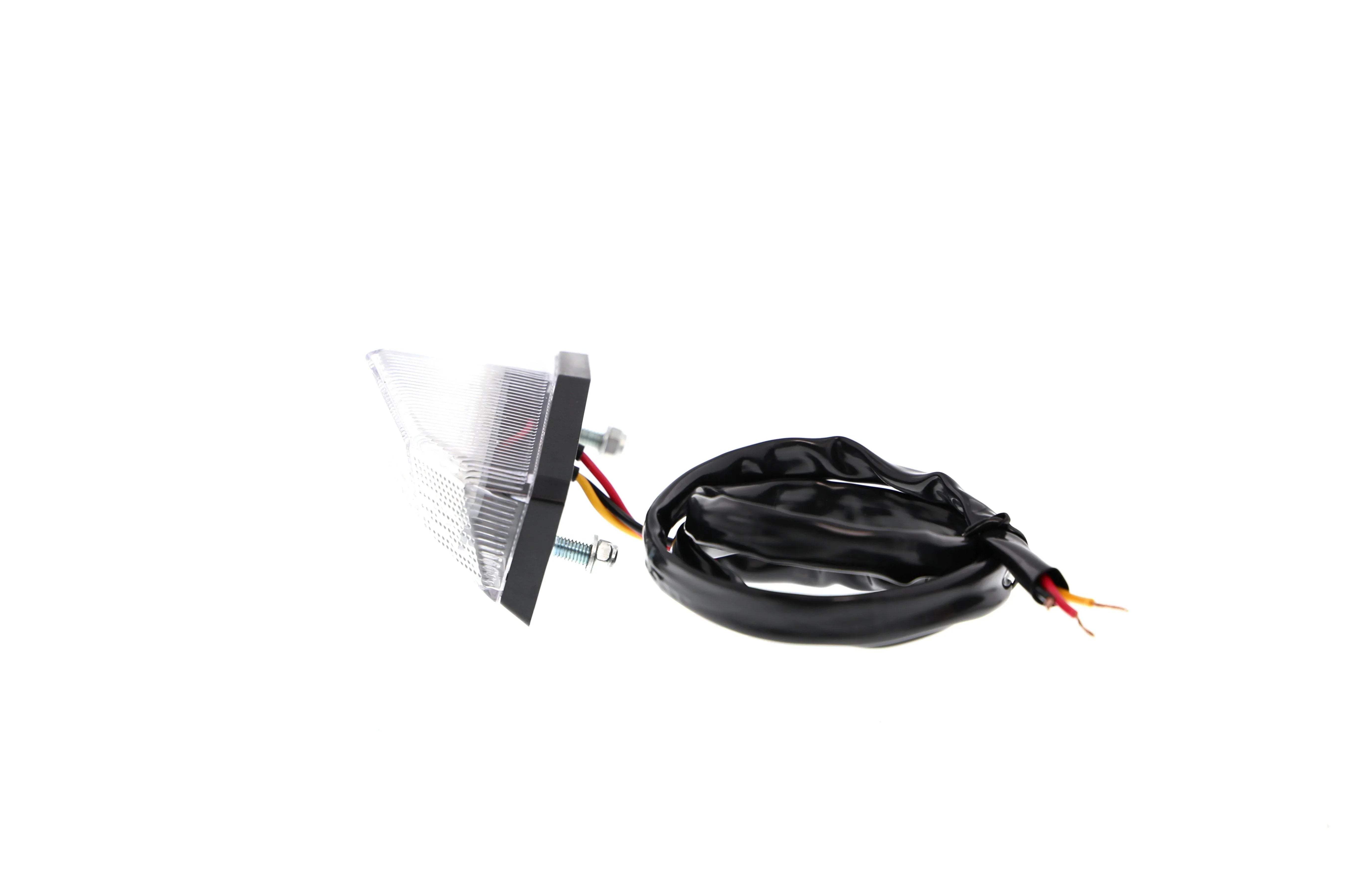 Evotech Combination Rear Light / Number Plate Light (Clear) - Accessories | Evotech Performance