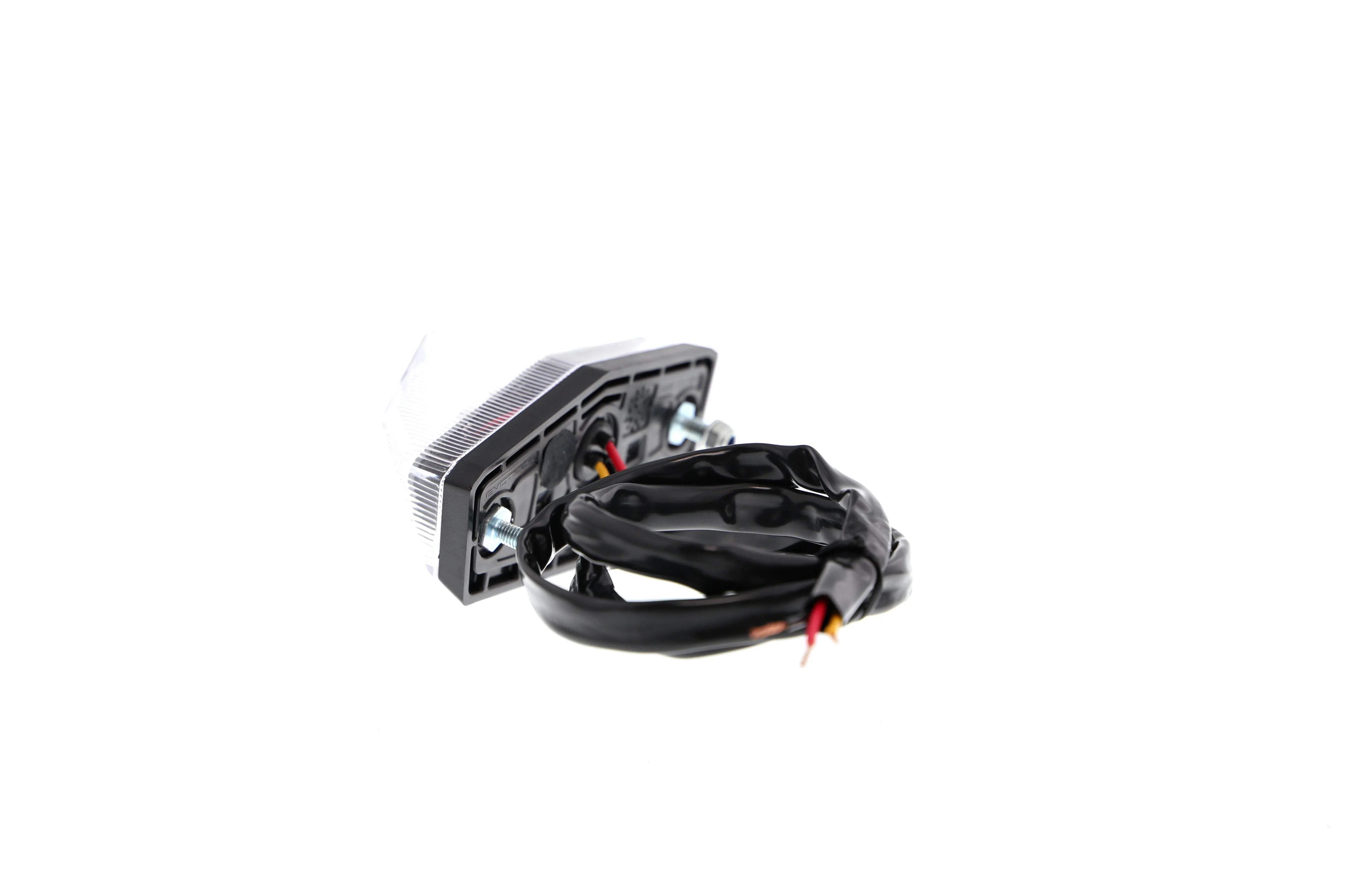 Evotech Combination Rear Light / Number Plate Light (Clear) - Accessories | Evotech Performance