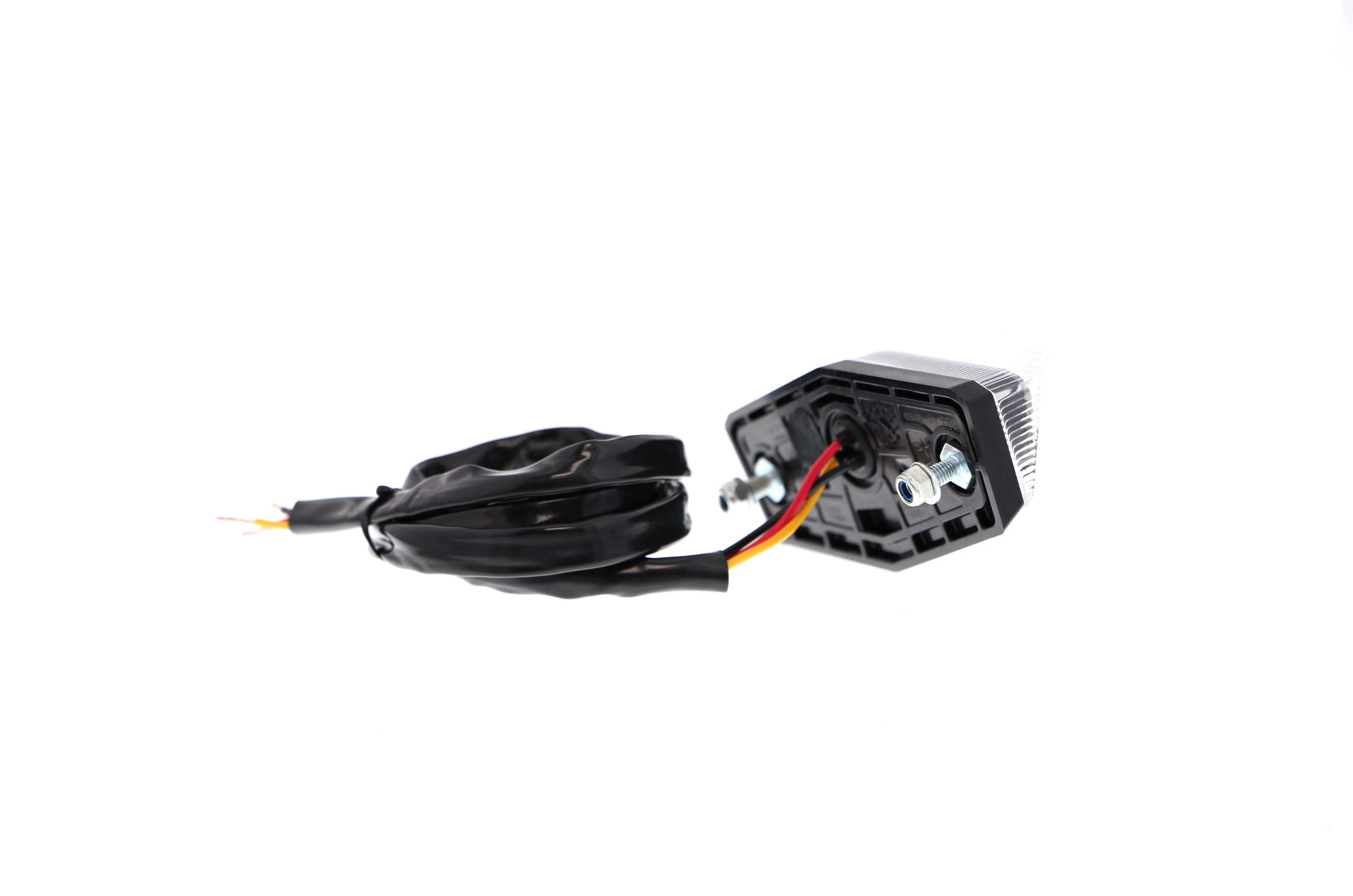 Evotech Combination Rear Light / Number Plate Light (Clear) - Accessories | Evotech Performance