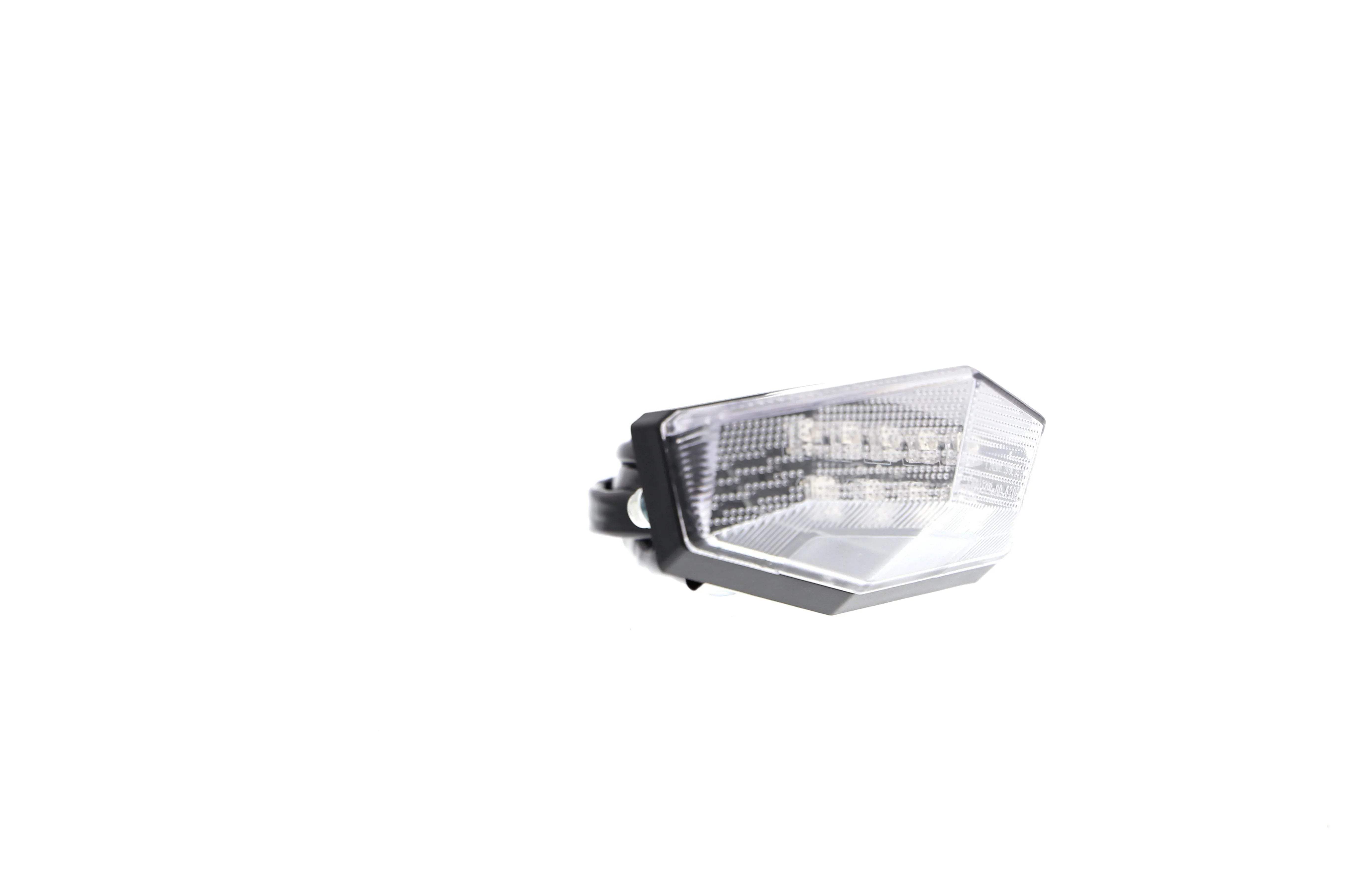 Evotech Combination Rear Light / Number Plate Light (Clear) - Accessories | Evotech Performance