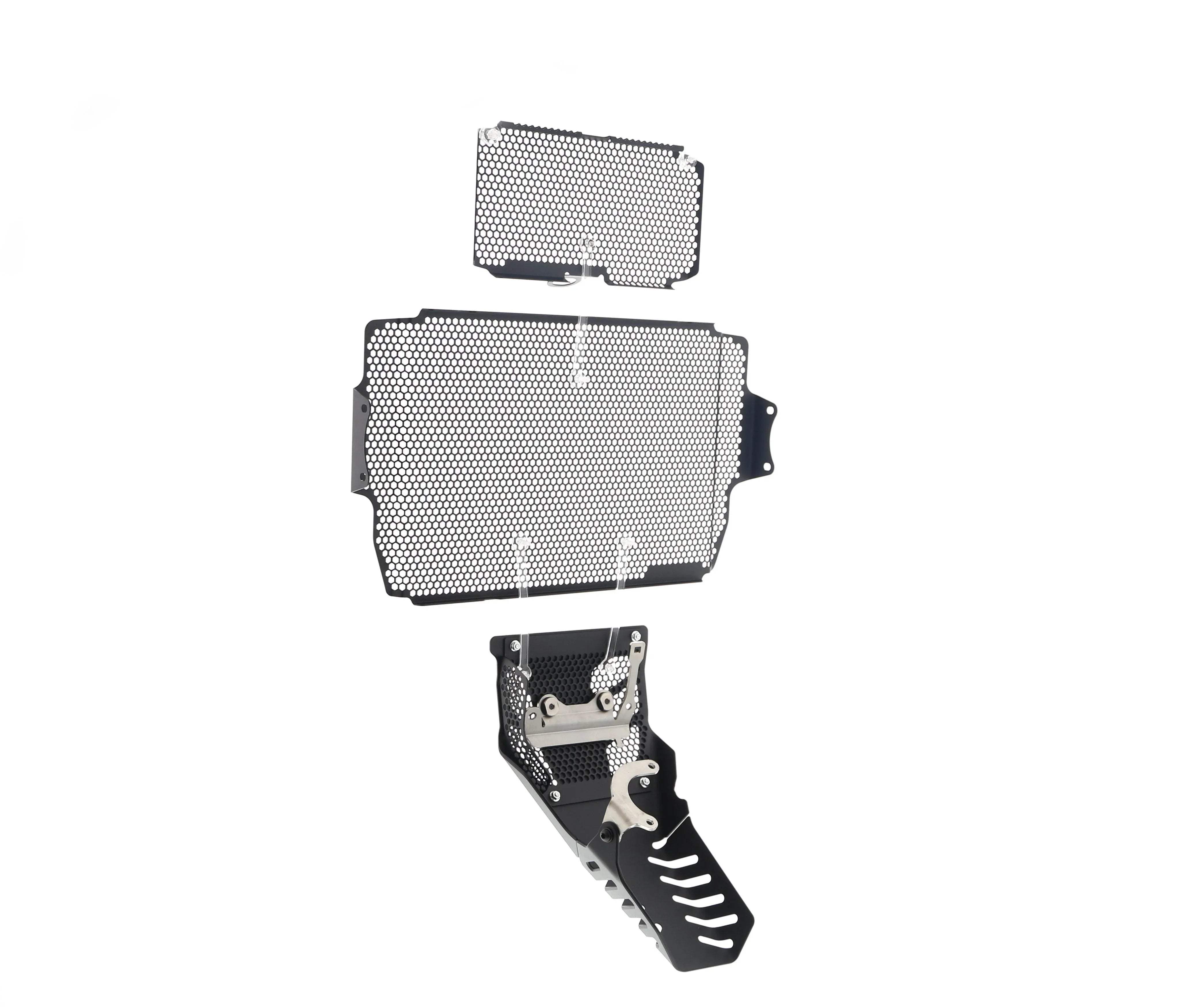 Evotech Ducati Multistrada 1200 S Rad + Oil Guard + Engine Guard Set 2015 - 2017 - Kühlerschutzgitter | Evotech Performance