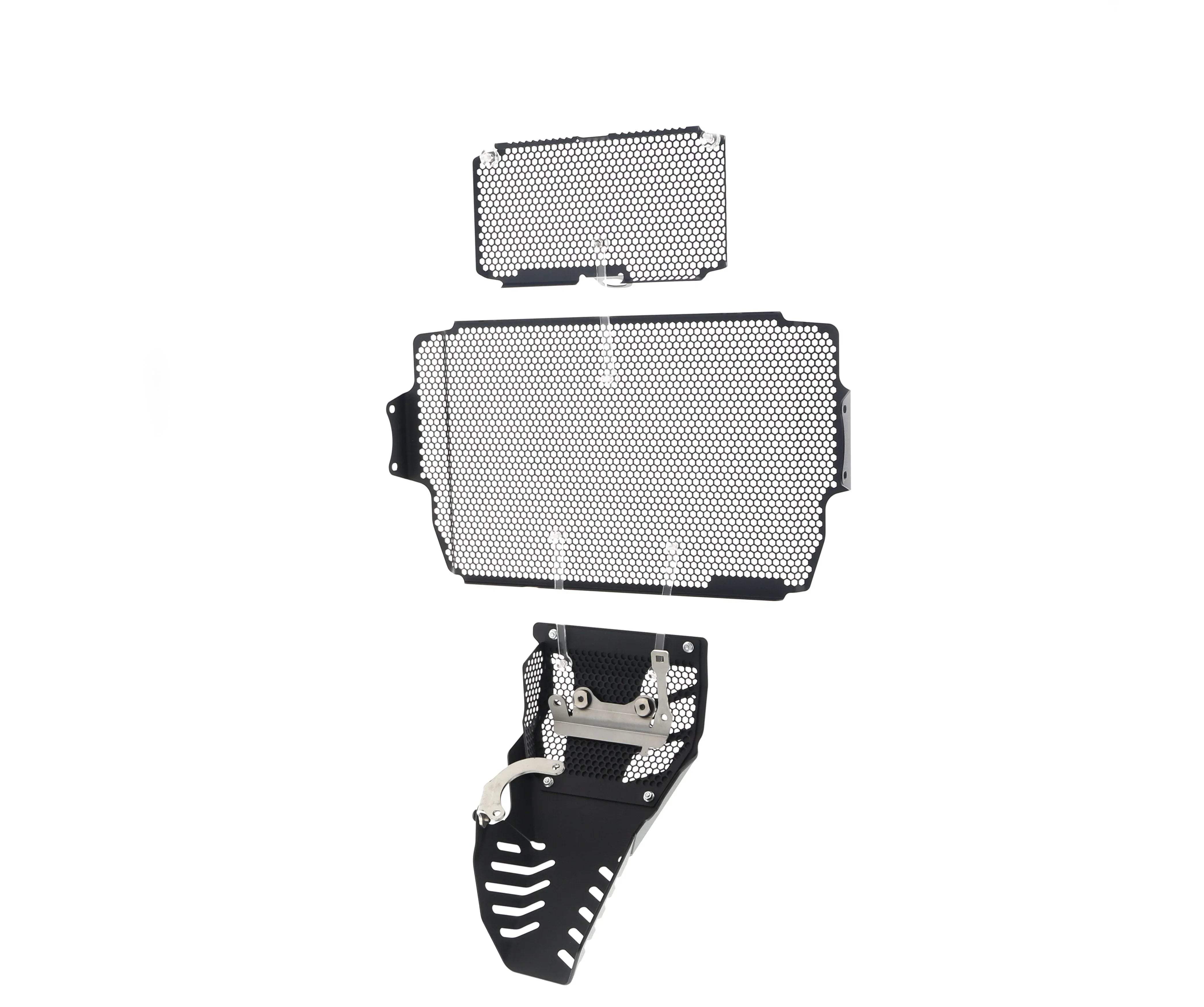 Evotech Ducati Multistrada 1200 S Rad + Oil Guard + Engine Guard Set 2015 - 2017 - Kühlerschutzgitter | Evotech Performance