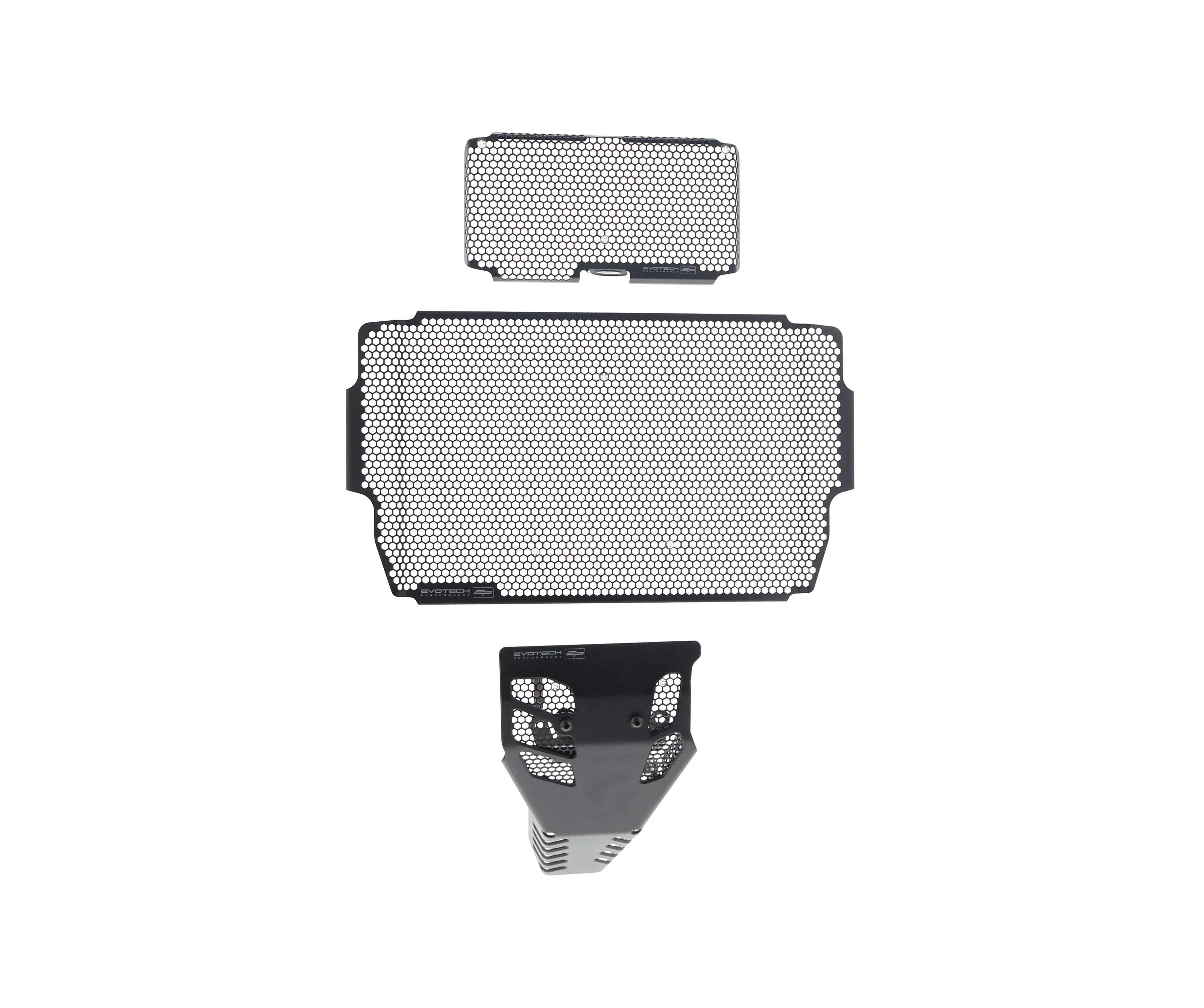 Evotech Ducati Multistrada 1200 S Rad + Oil Guard + Engine Guard Set 2015 - 2017 - Kühlerschutzgitter | Evotech Performance