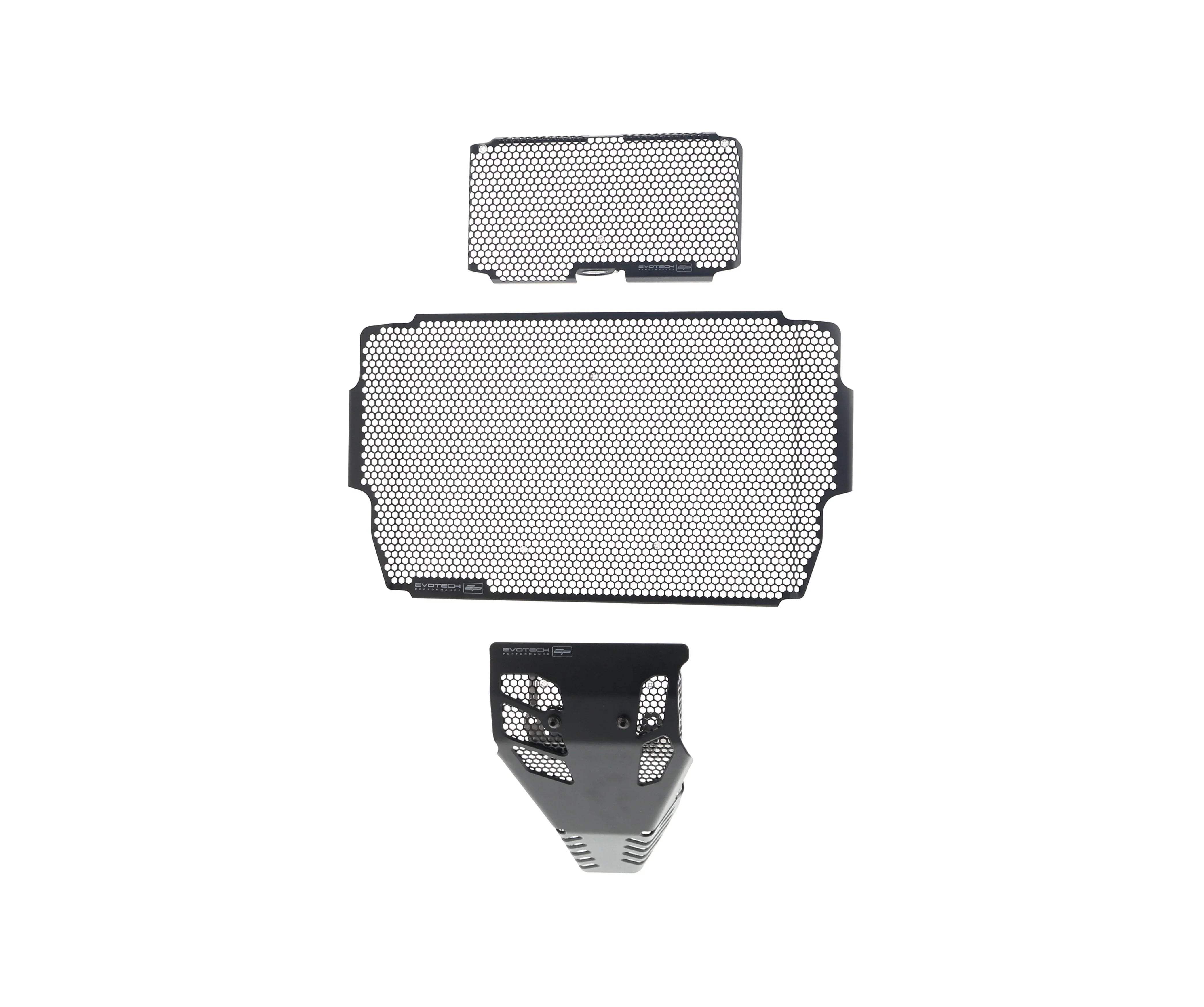 Evotech Ducati Multistrada 1200 S Rad + Oil Guard + Engine Guard Set 2015 - 2017 - Kühlerschutzgitter | Evotech Performance