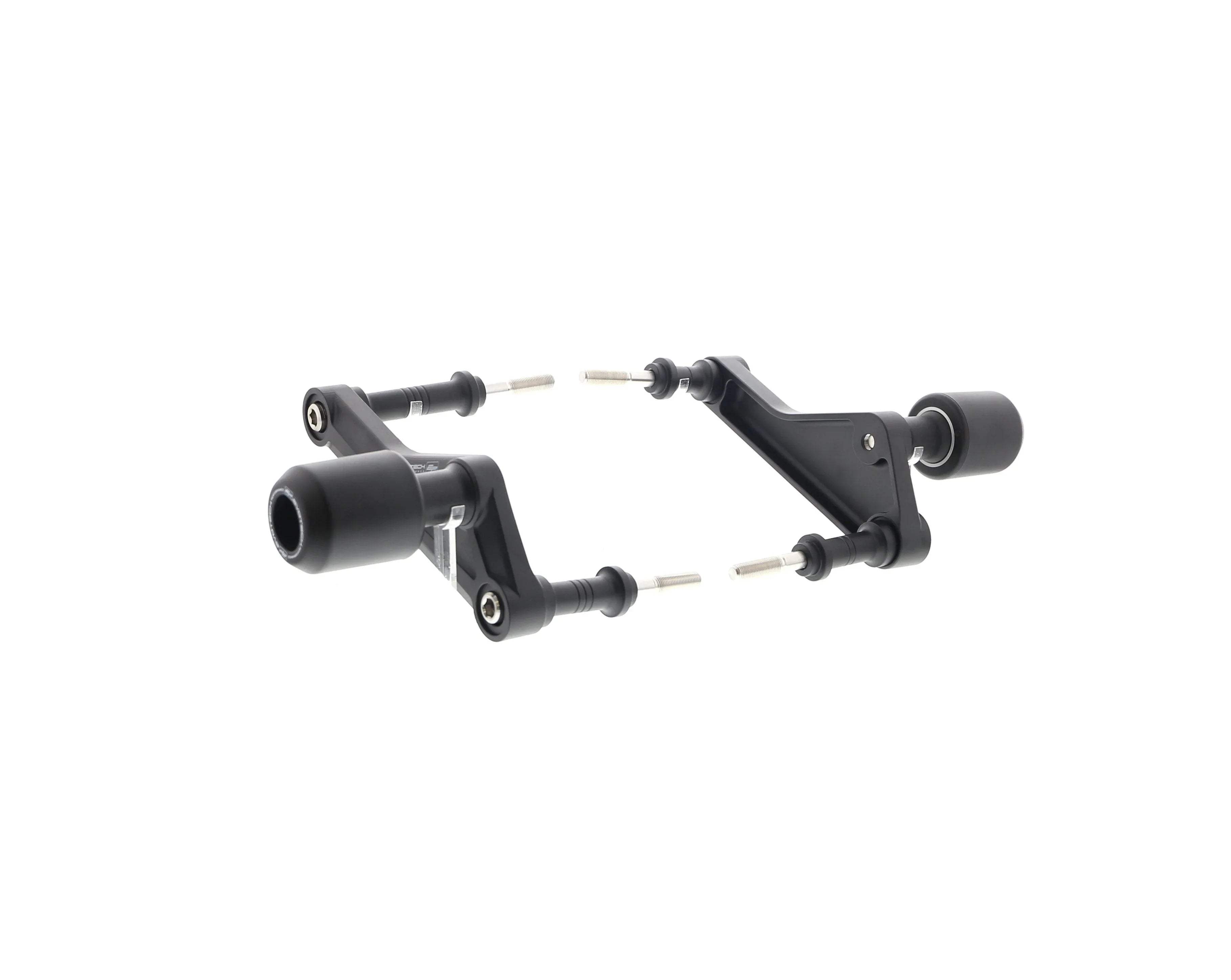 Evotech Ducati Diavel 1260 Frame Crash Protection (2019 - 2022) (Black) - Sturzpads | Evotech Performance