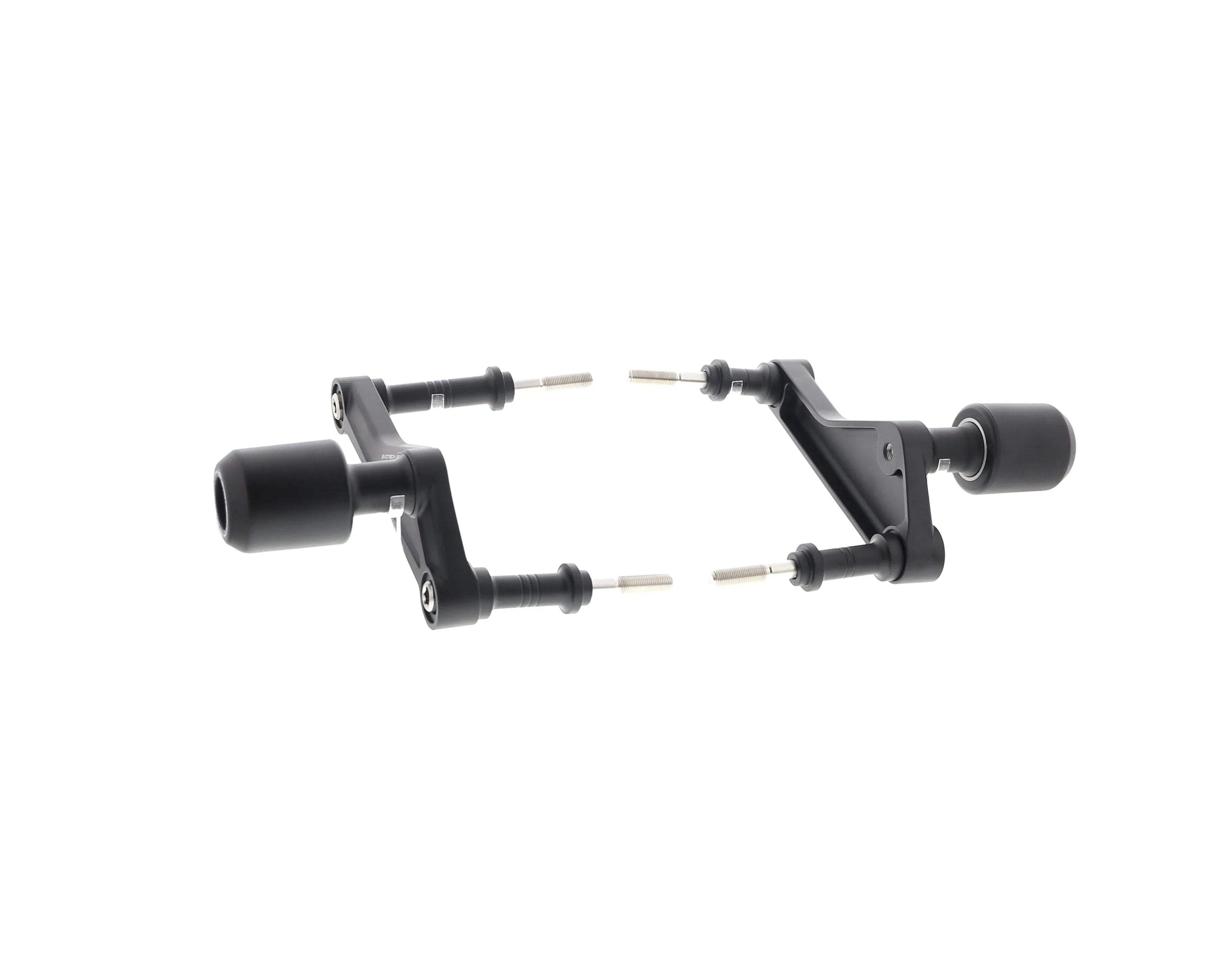 Evotech Ducati Diavel 1260 S Frame Crash Protection (2019 - 2022) (Black) - Sturzpads | Evotech Performance