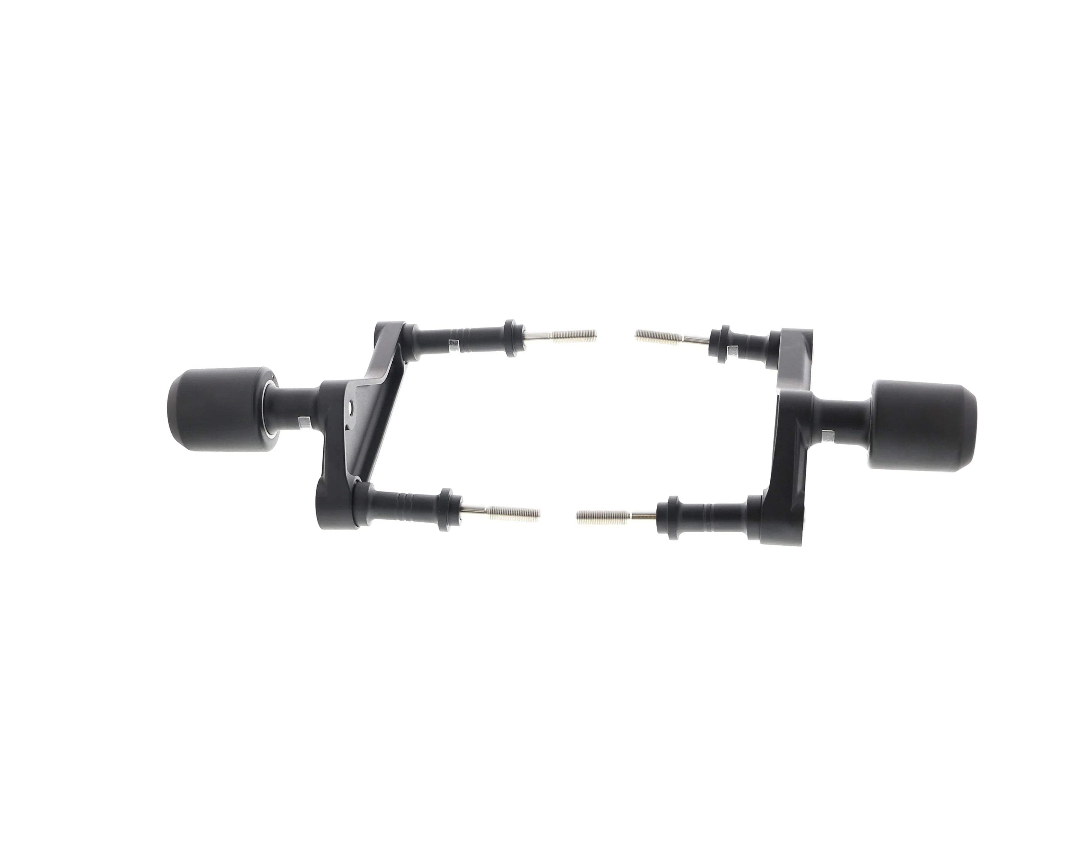 Evotech Ducati Diavel 1260 Lamborghini Frame Crash Protection (2021) (Black) - Sturzpads | Evotech Performance