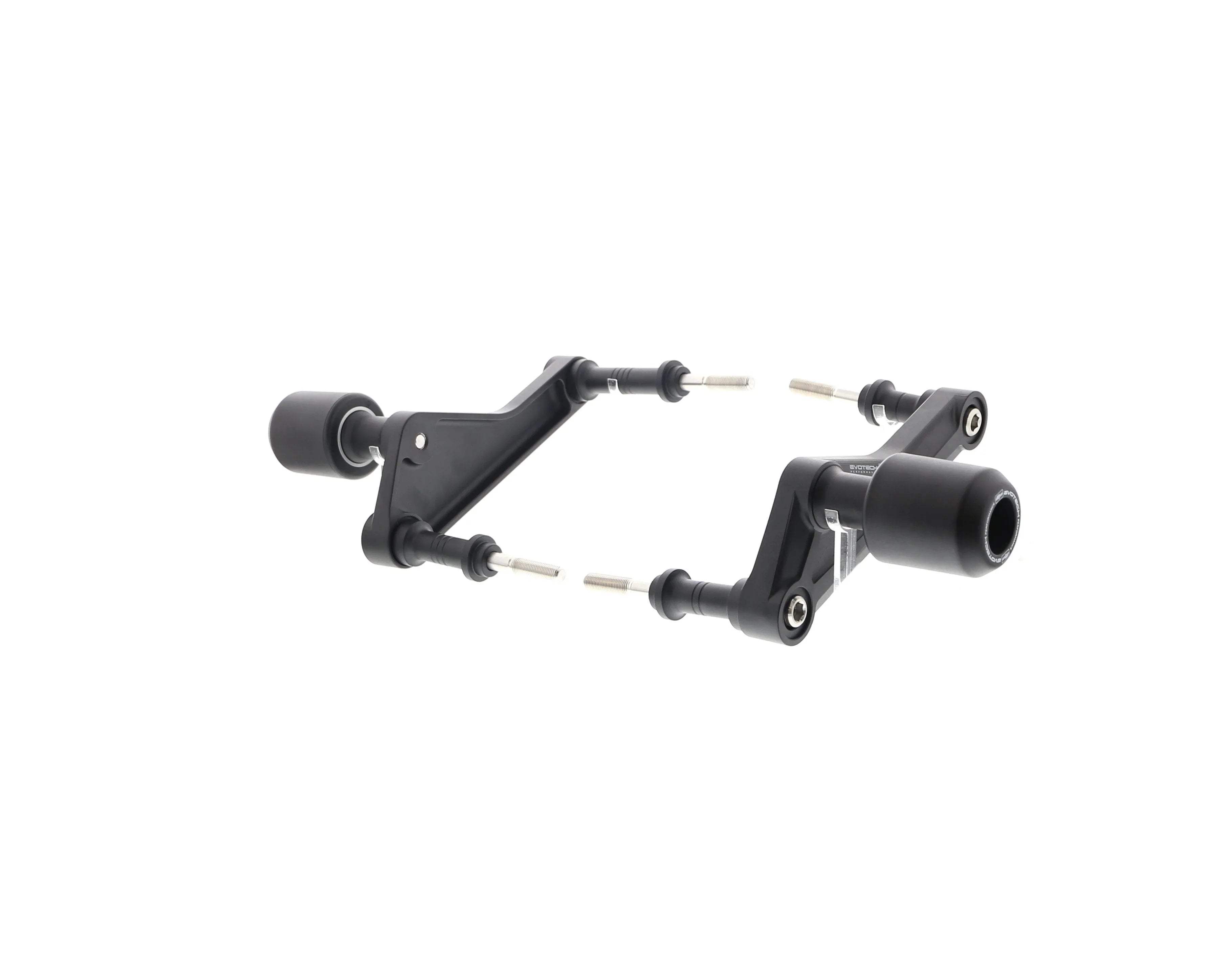 Evotech Ducati Diavel 1260 S Frame Crash Protection (2019 - 2022) (Black) - Sturzpads | Evotech Performance