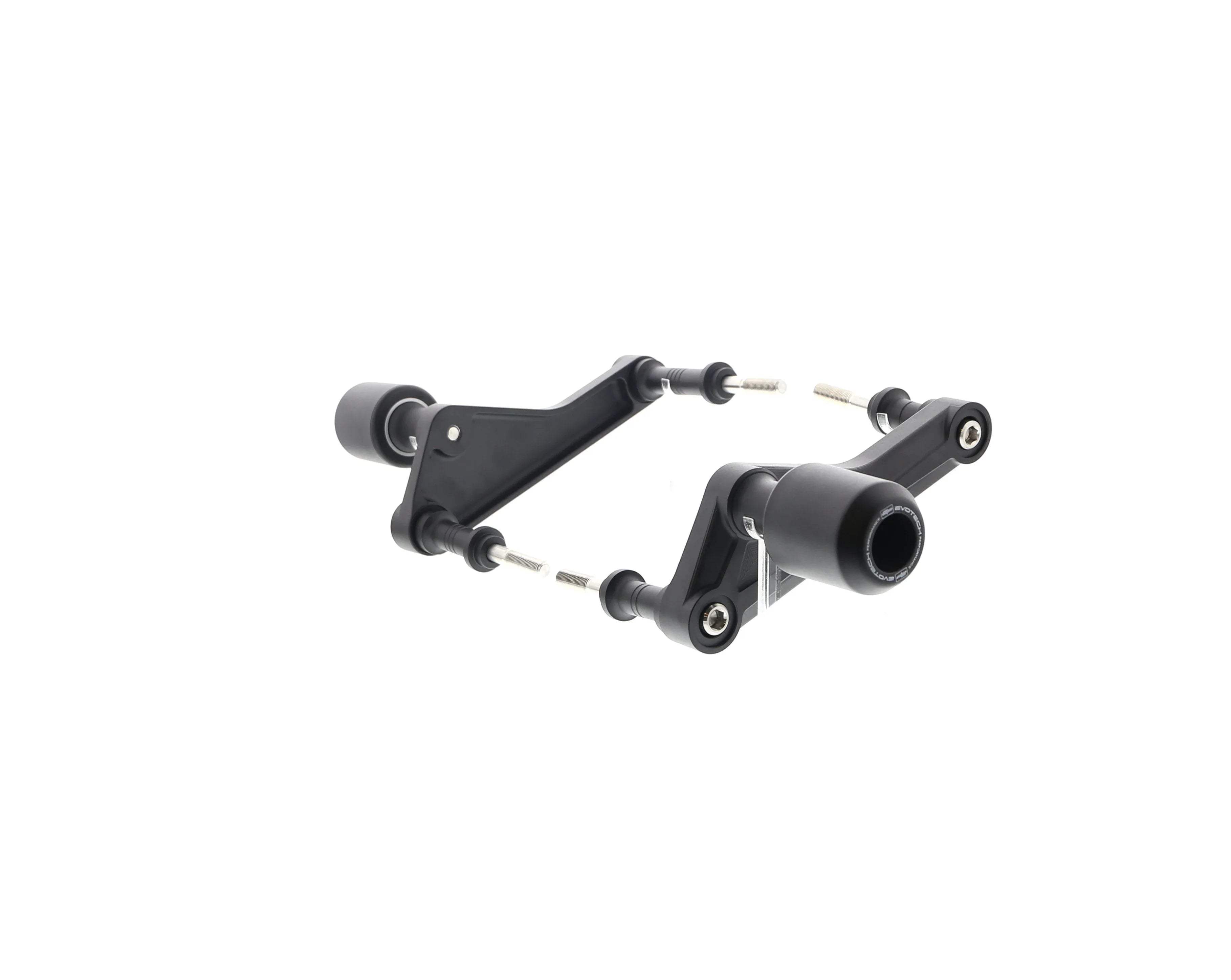 Evotech Ducati Diavel 1260 Frame Crash Protection (2019 - 2022) (Black) - Sturzpads | Evotech Performance