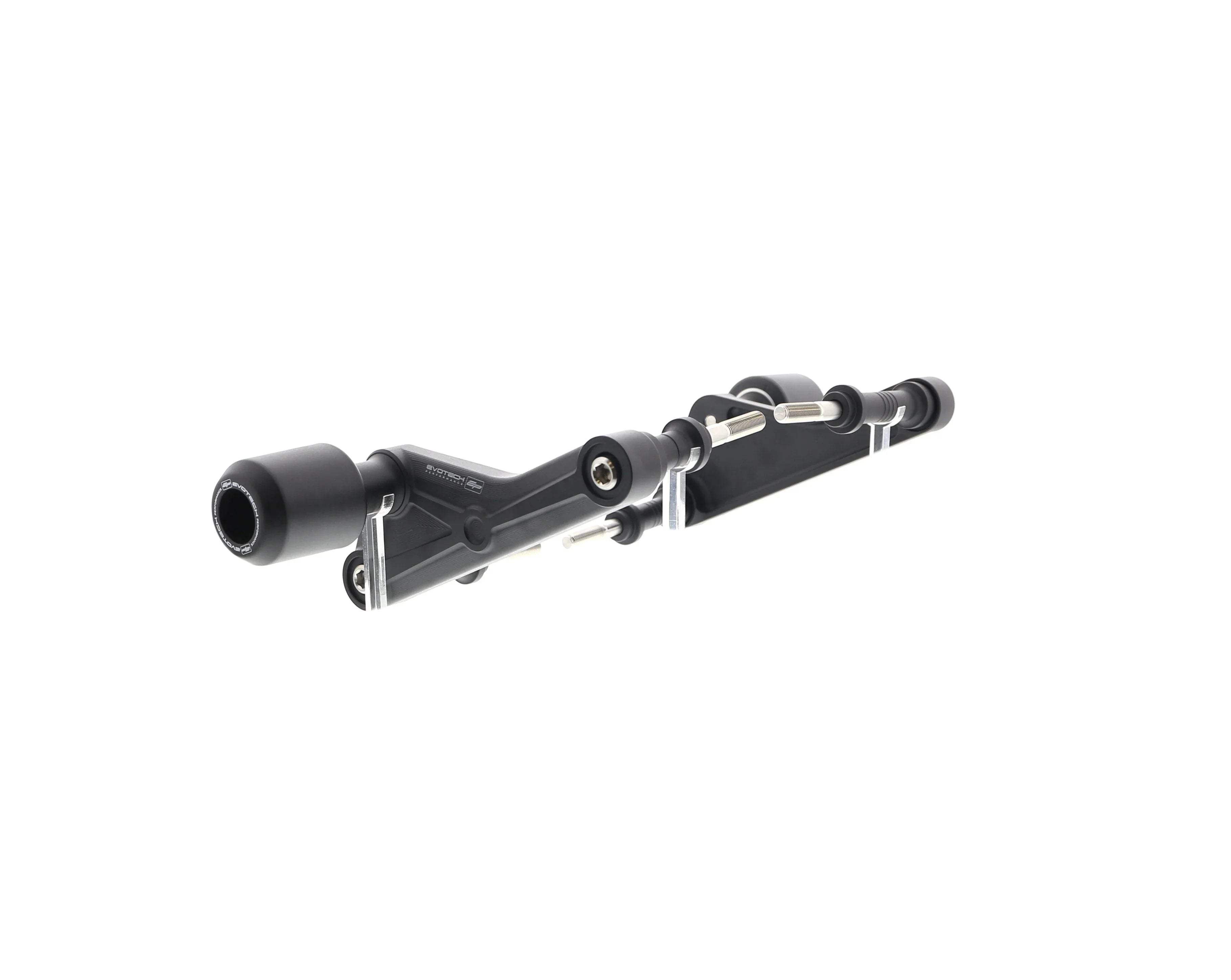 Evotech Ducati Diavel 1260 S Frame Crash Protection (2019 - 2022) (Black) - Sturzpads | Evotech Performance