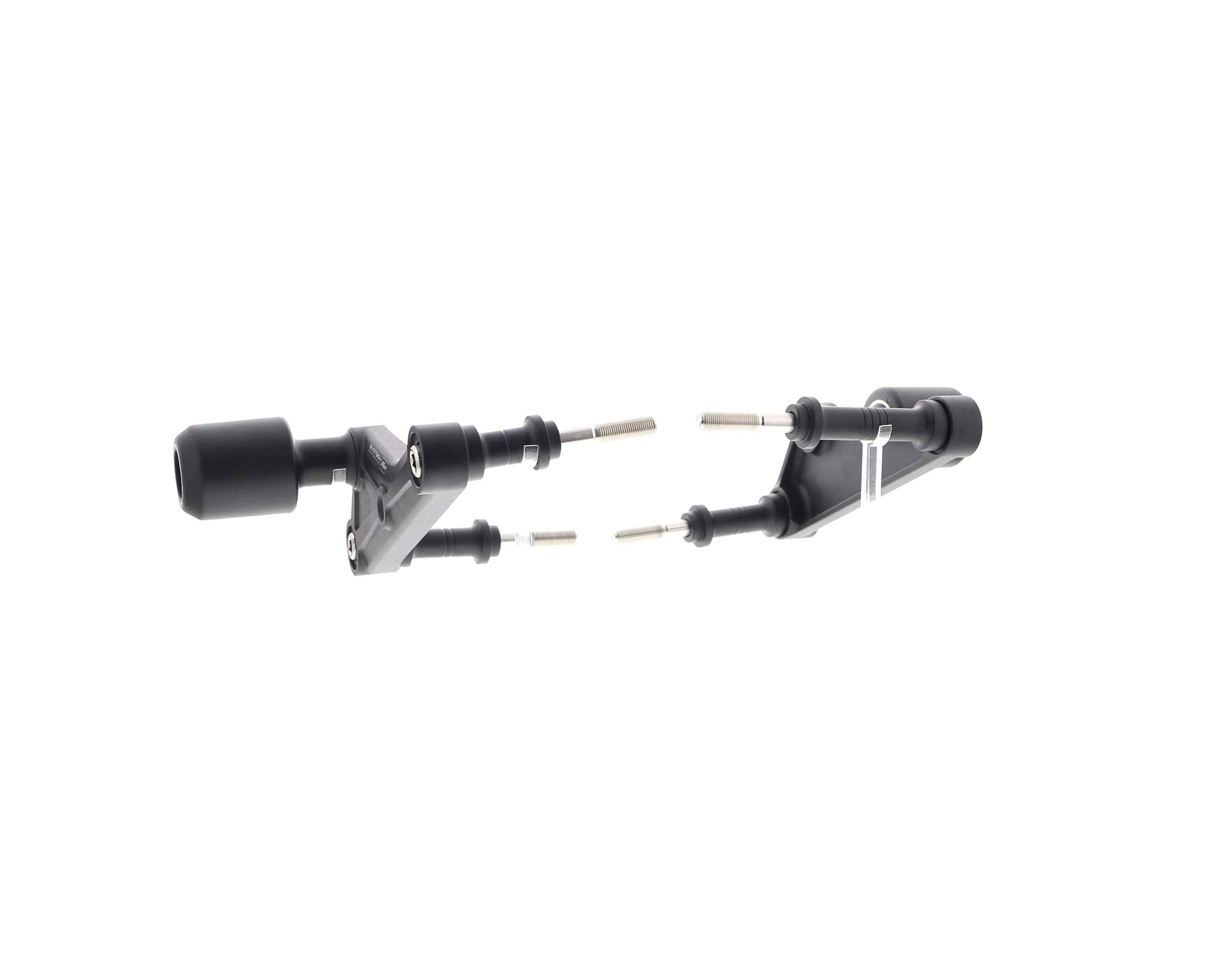 Evotech Ducati Diavel 1260 S Frame Crash Protection (2019 - 2022) (Black) - Sturzpads | Evotech Performance