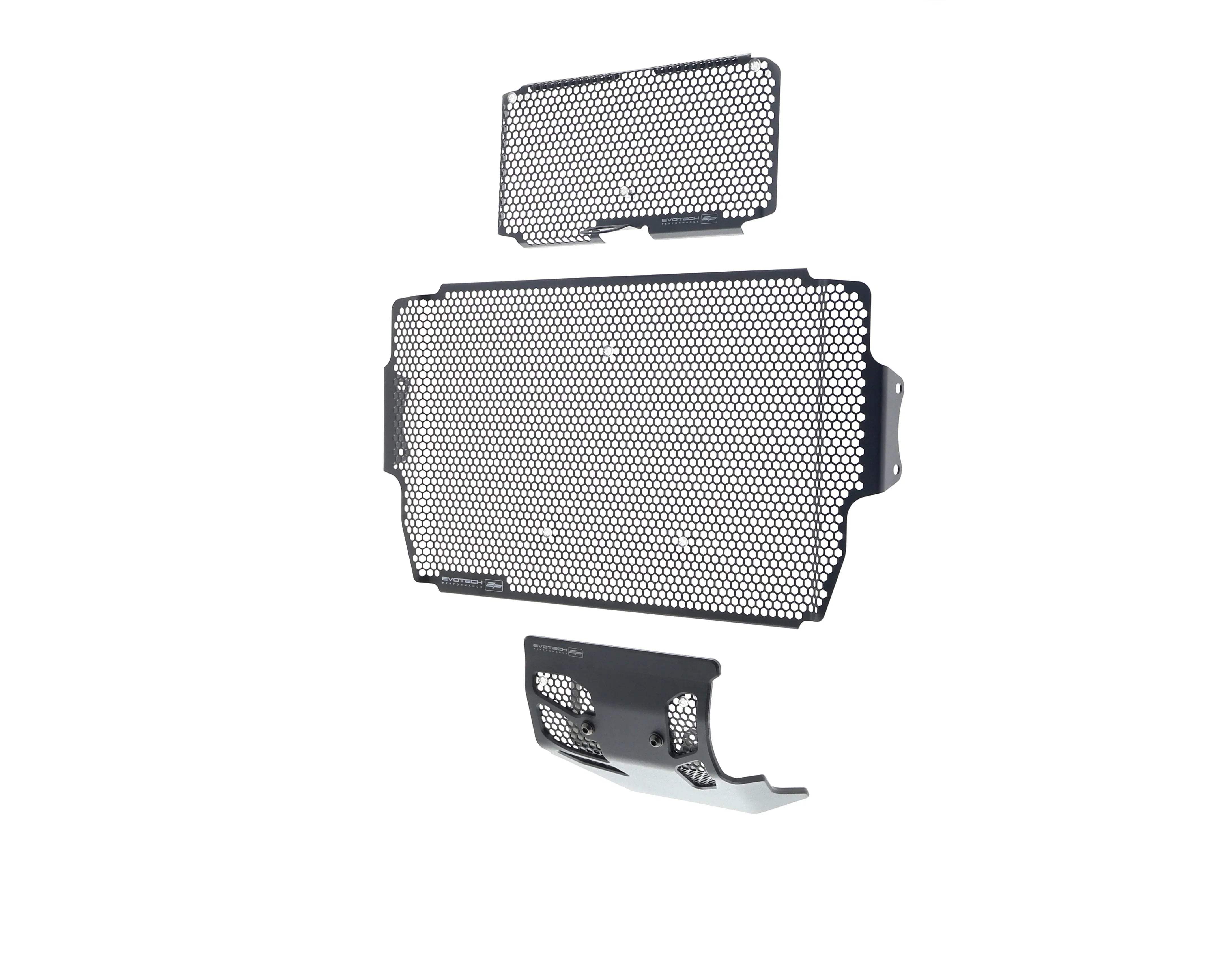 Evotech Ducati Multistrada 1260 Enduro Radiator + Oil Guard + Engine Guard Set (2019 - 2021) - Kühlerschutzgitter | Evotech Performance