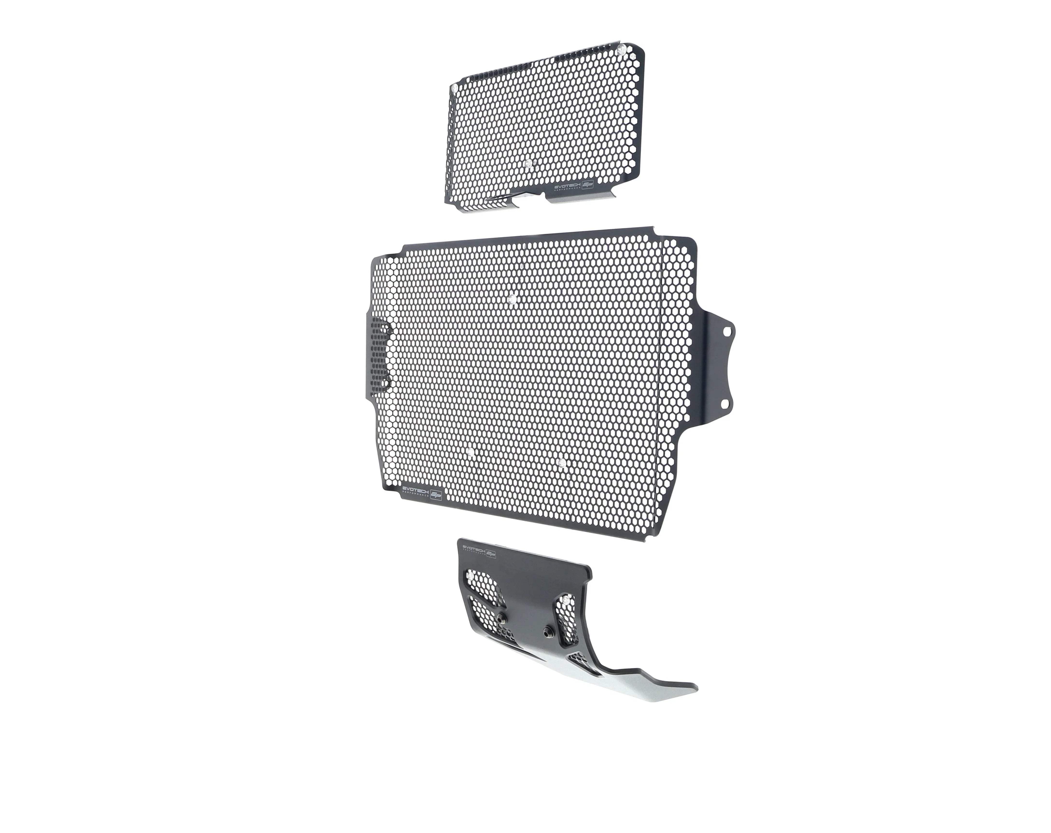 Evotech Ducati Multistrada 1200 Enduro Radiator & Oil And Engine Guard Set 2016 - 2018 - Kühlerschutzgitter | Evotech Performance