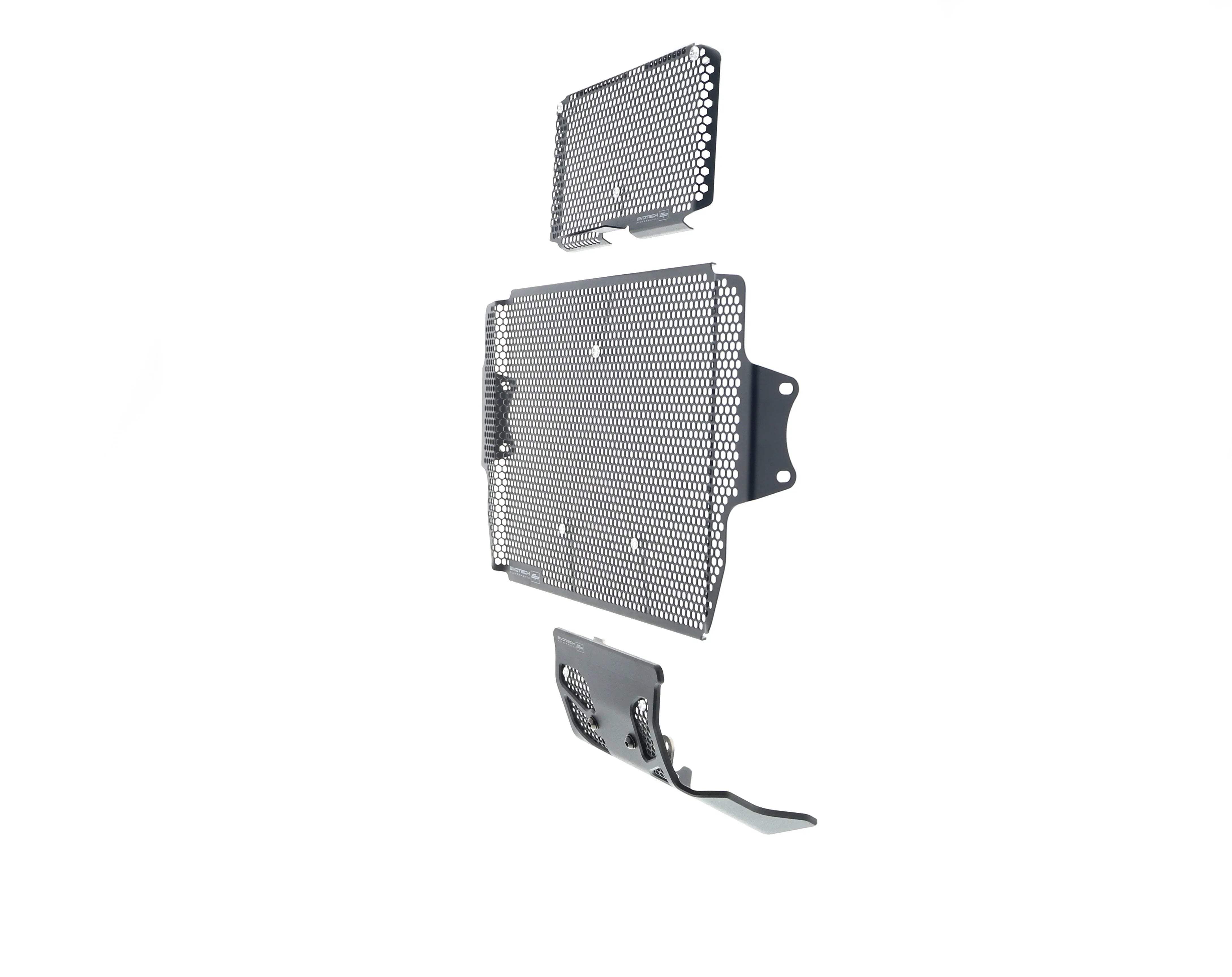 Evotech Ducati Multistrada 1260 Enduro Radiator + Oil Guard + Engine Guard Set (2019 - 2021) - Kühlerschutzgitter | Evotech Performance