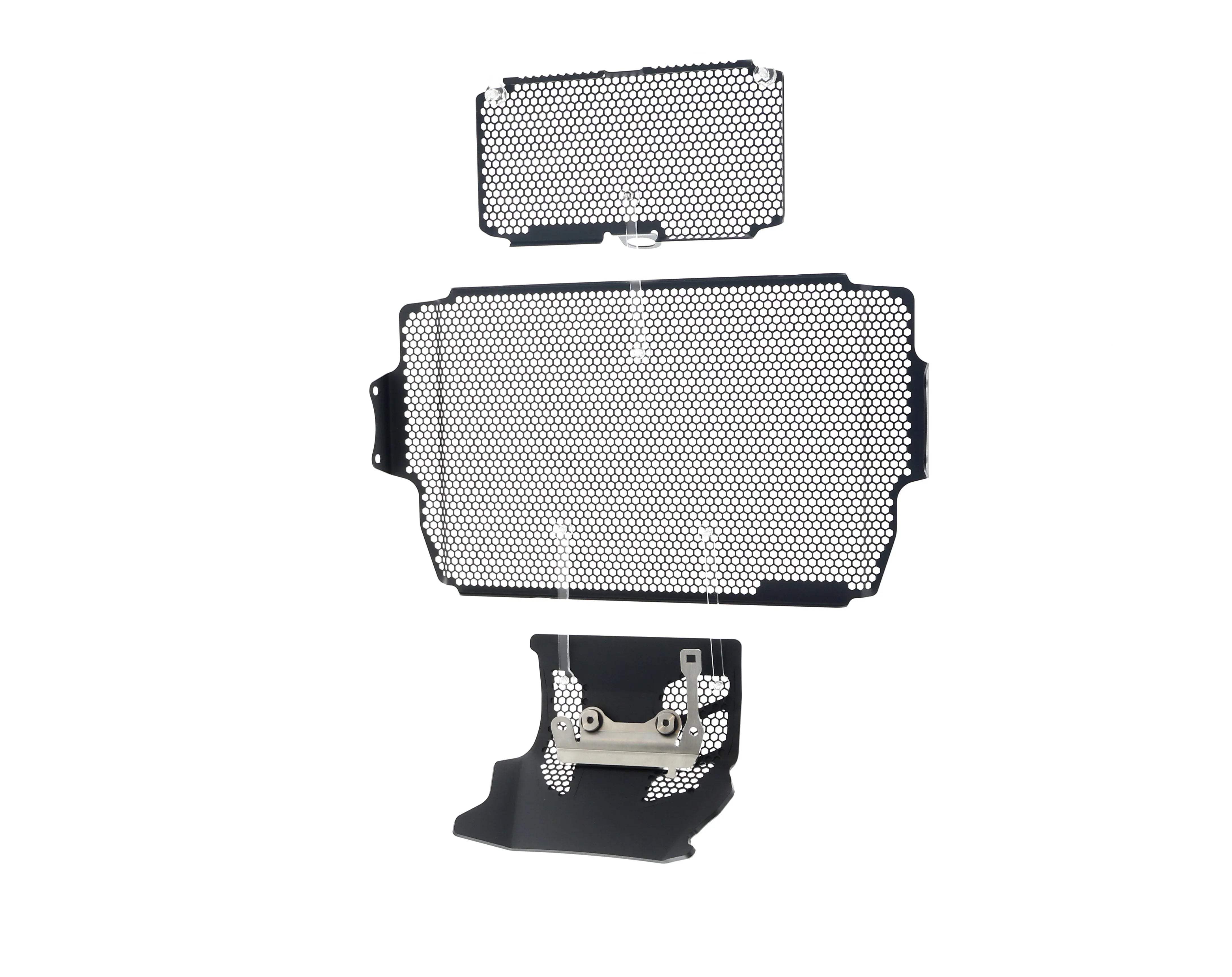 Evotech Ducati Multistrada 1260 Enduro Radiator + Oil Guard + Engine Guard Set (2019 - 2021) - Kühlerschutzgitter | Evotech Performance