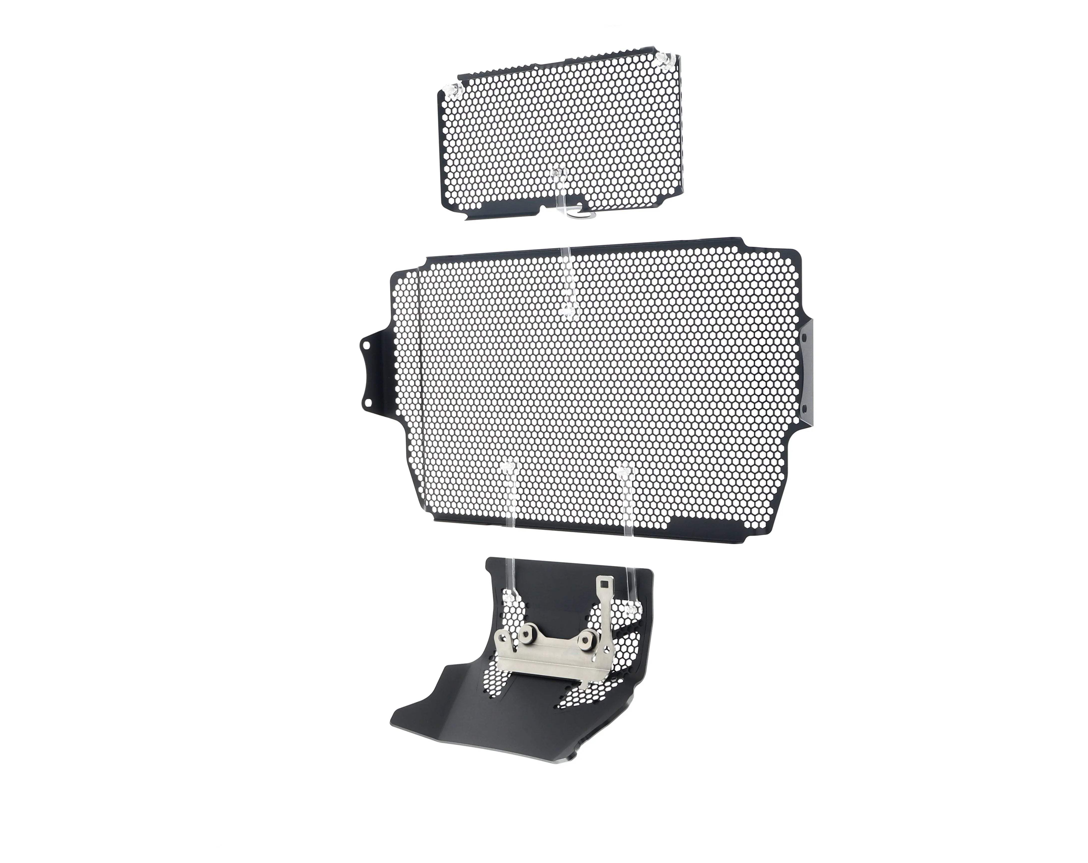Evotech Ducati Multistrada 1200 Enduro Pro Radiator & Oil And Engine Guard Set 2017 - 2018 - Kühlerschutzgitter | Evotech Performance