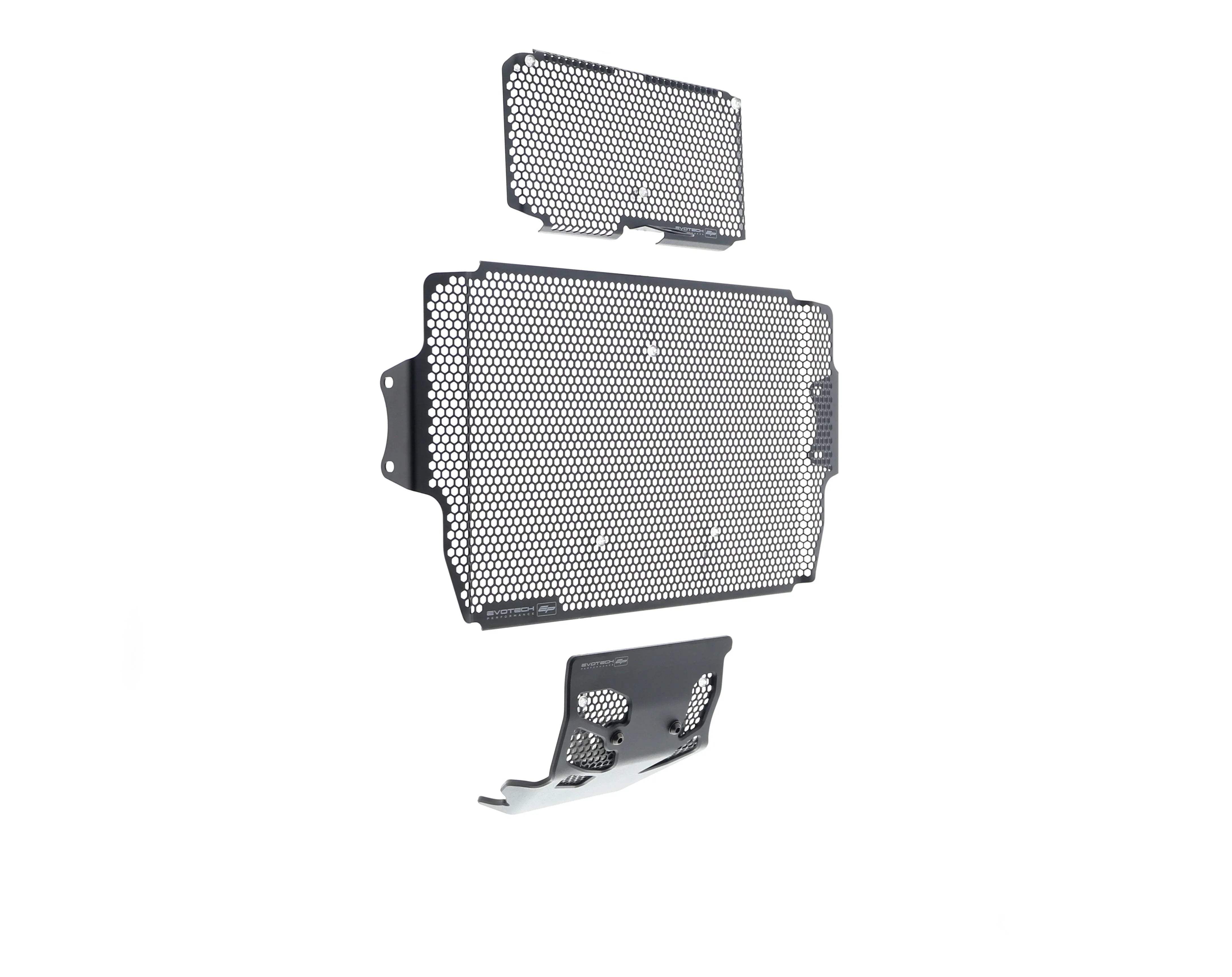 Evotech Ducati Multistrada 1260 Enduro Radiator + Oil Guard + Engine Guard Set (2019 - 2021) - Kühlerschutzgitter | Evotech Performance