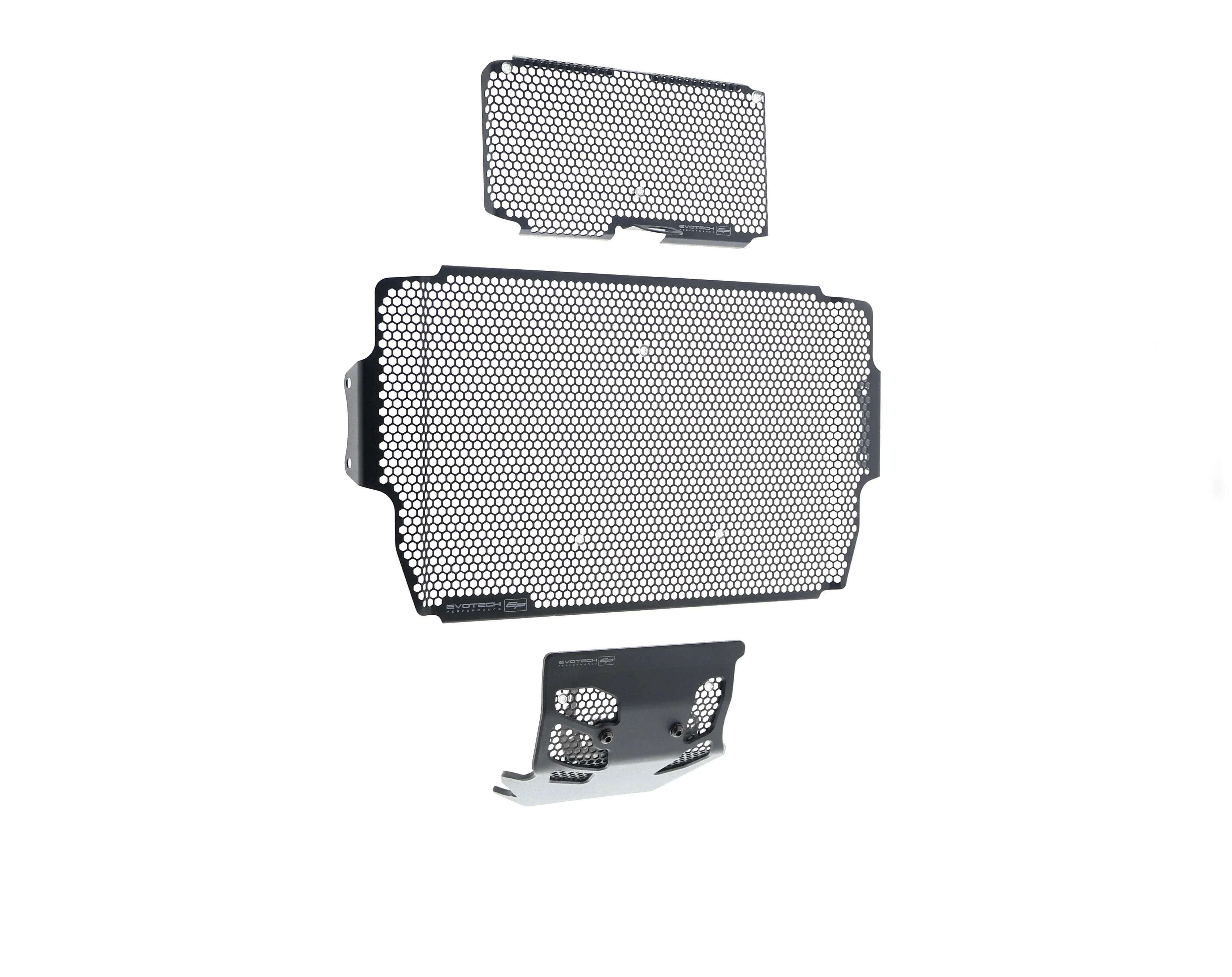 Evotech Ducati Multistrada 1260 Enduro Radiator + Oil Guard + Engine Guard Set (2019 - 2021) - Kühlerschutzgitter | Evotech Performance