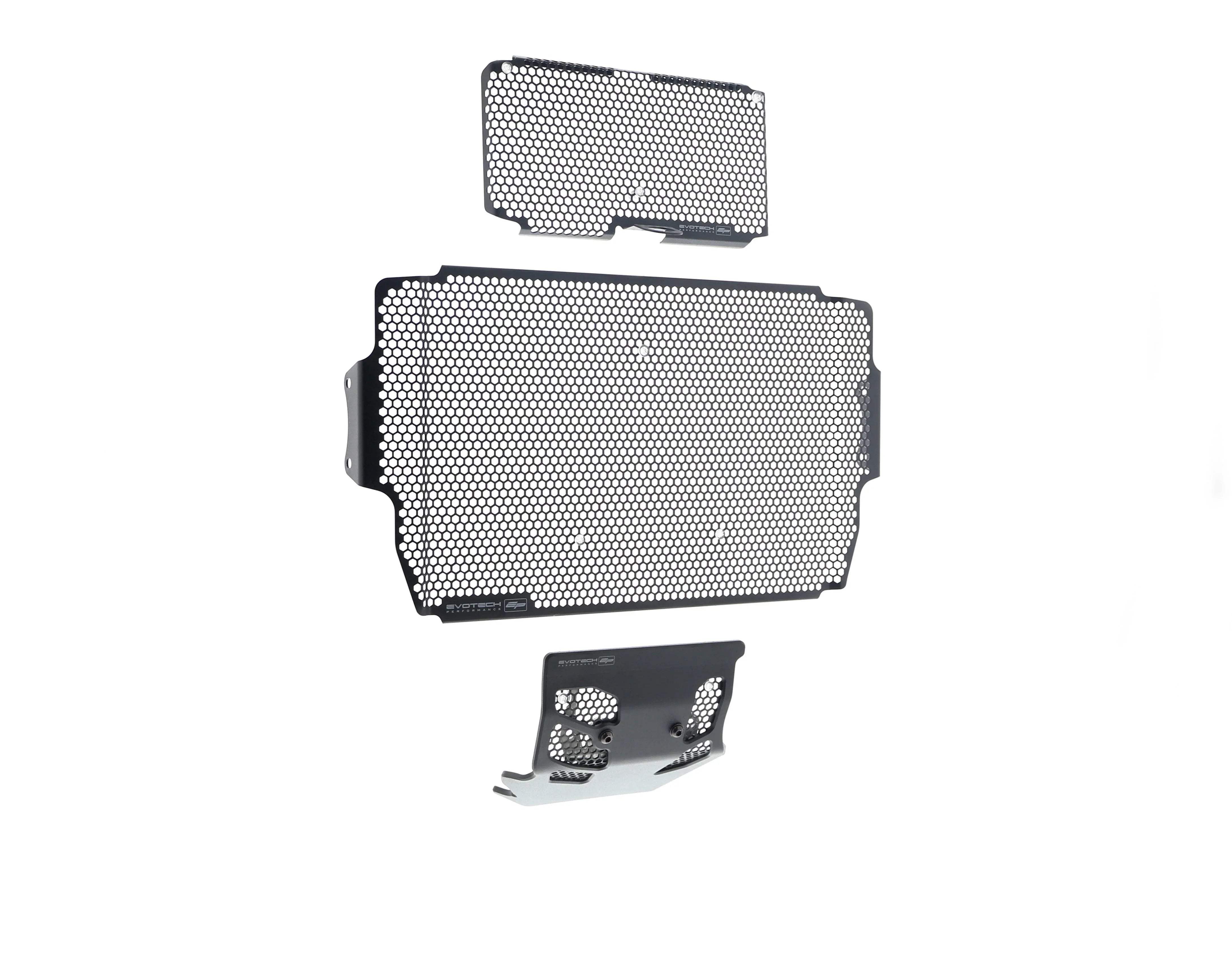 Evotech Ducati Multistrada 1200 Enduro Radiator & Oil And Engine Guard Set 2016 - 2018 - Kühlerschutzgitter | Evotech Performance