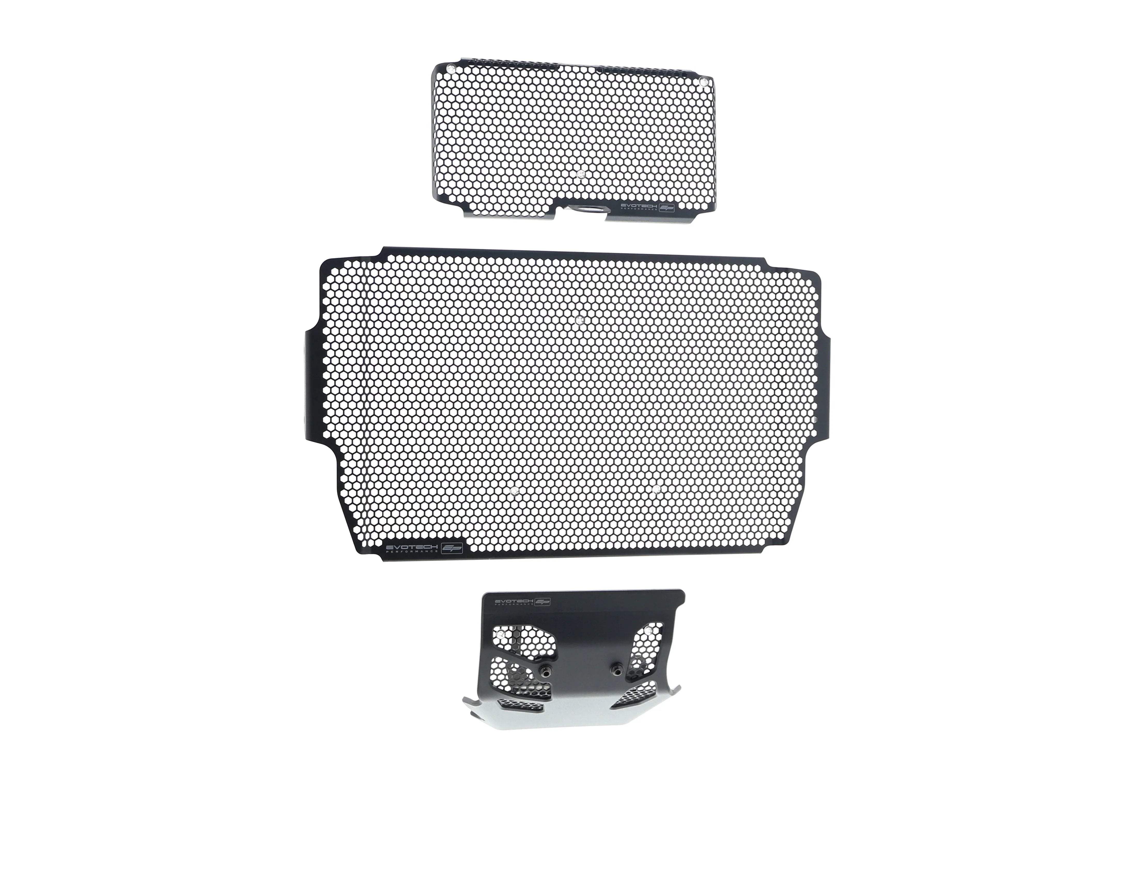Evotech Ducati Multistrada 1260 Enduro Radiator + Oil Guard + Engine Guard Set (2019 - 2021) - Kühlerschutzgitter | Evotech Performance