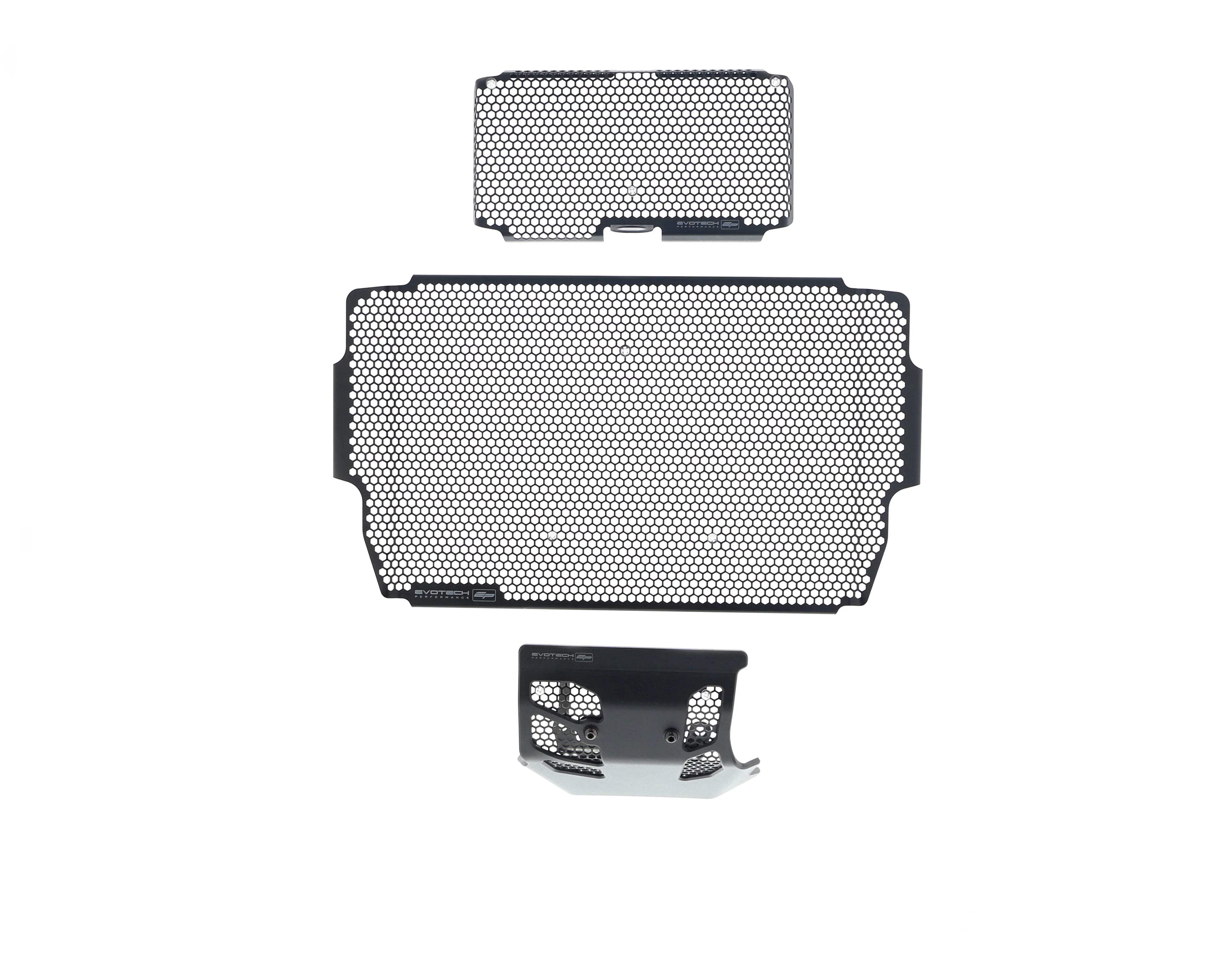 Evotech Ducati Multistrada 1260 Enduro Radiator + Oil Guard + Engine Guard Set (2019 - 2021) - Kühlerschutzgitter | Evotech Performance