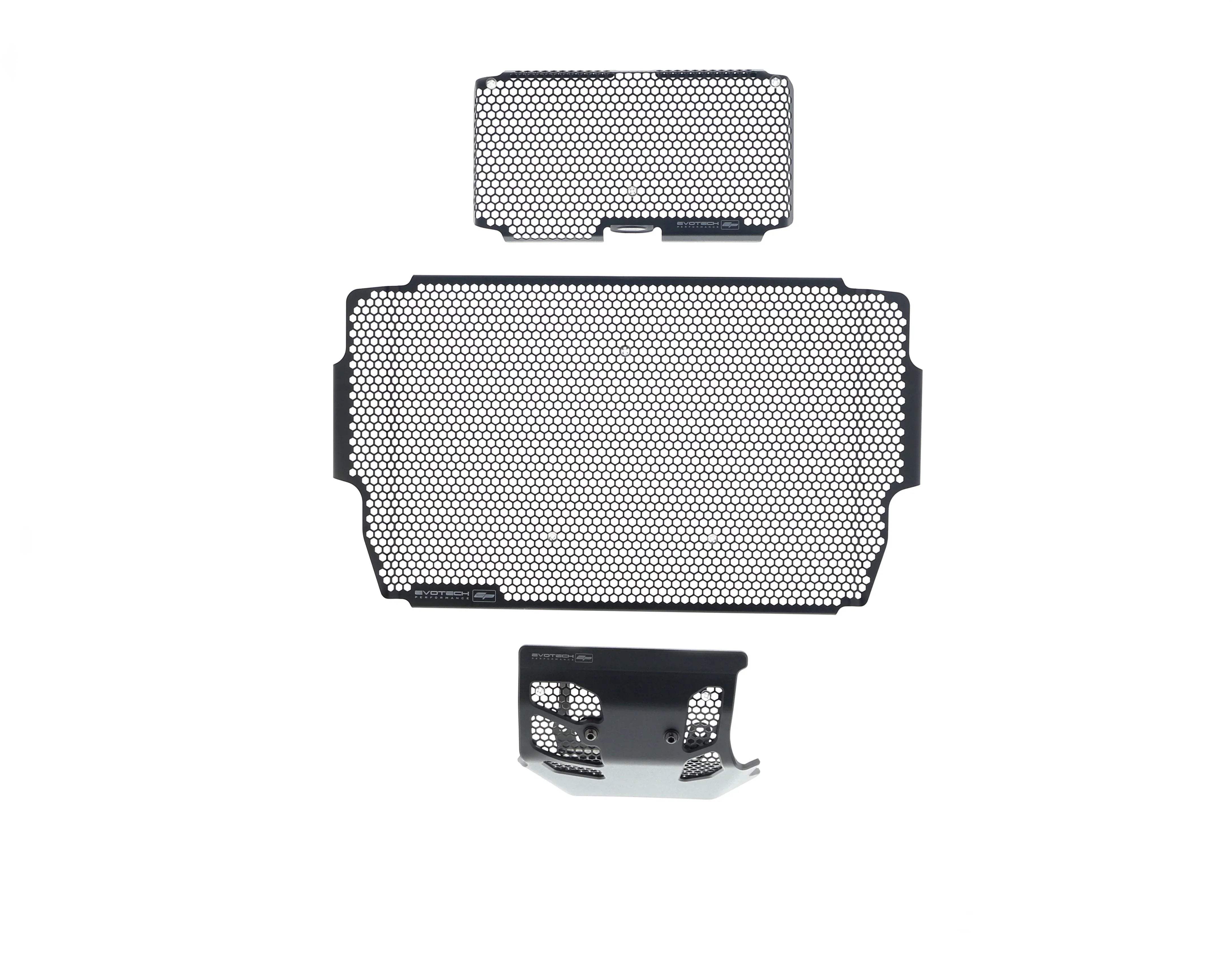 Evotech Ducati Multistrada 1200 Enduro Pro Radiator & Oil And Engine Guard Set 2017 - 2018 - Kühlerschutzgitter | Evotech Performance