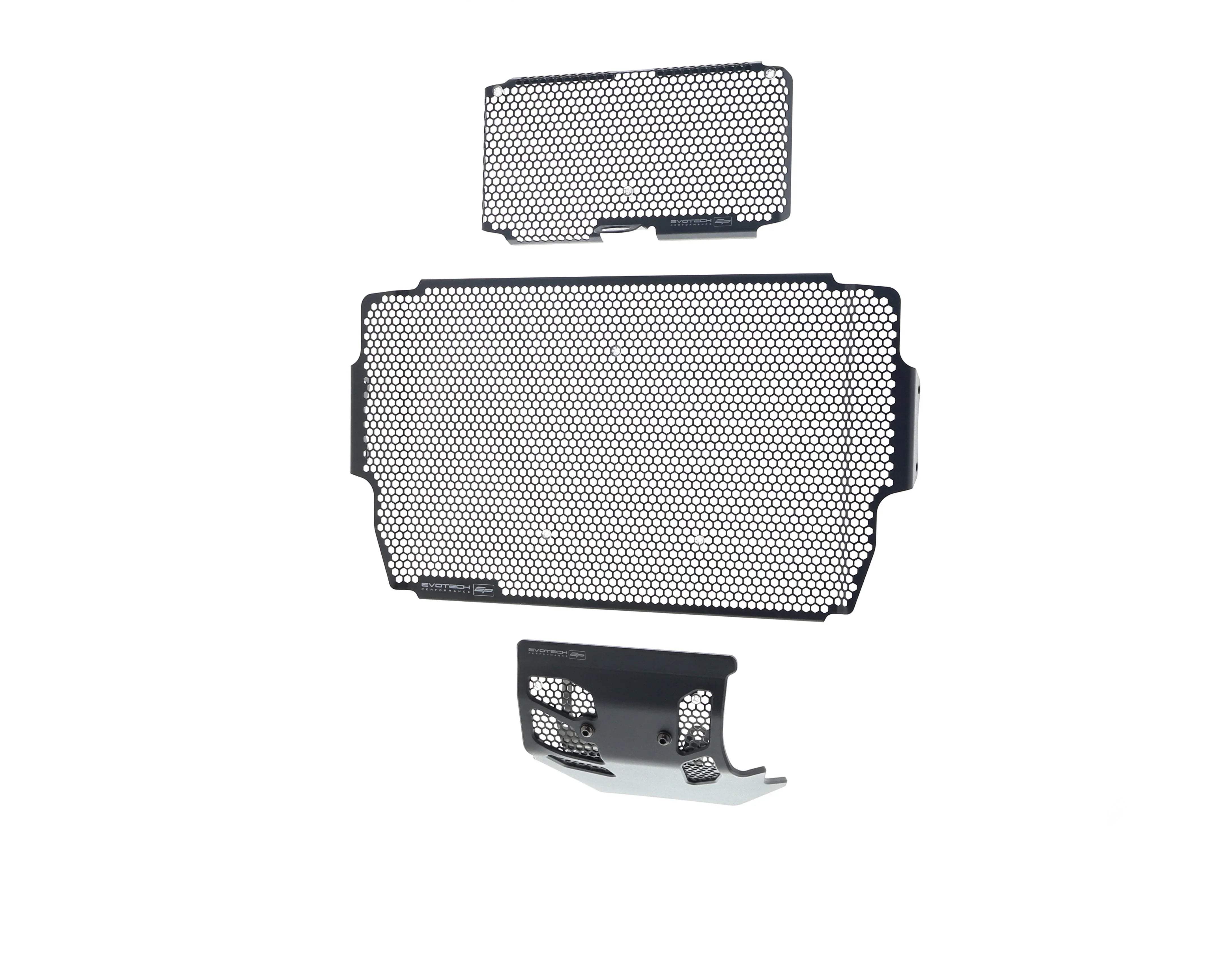 Evotech Ducati Multistrada 1260 Enduro Radiator + Oil Guard + Engine Guard Set (2019 - 2021) - Kühlerschutzgitter | Evotech Performance