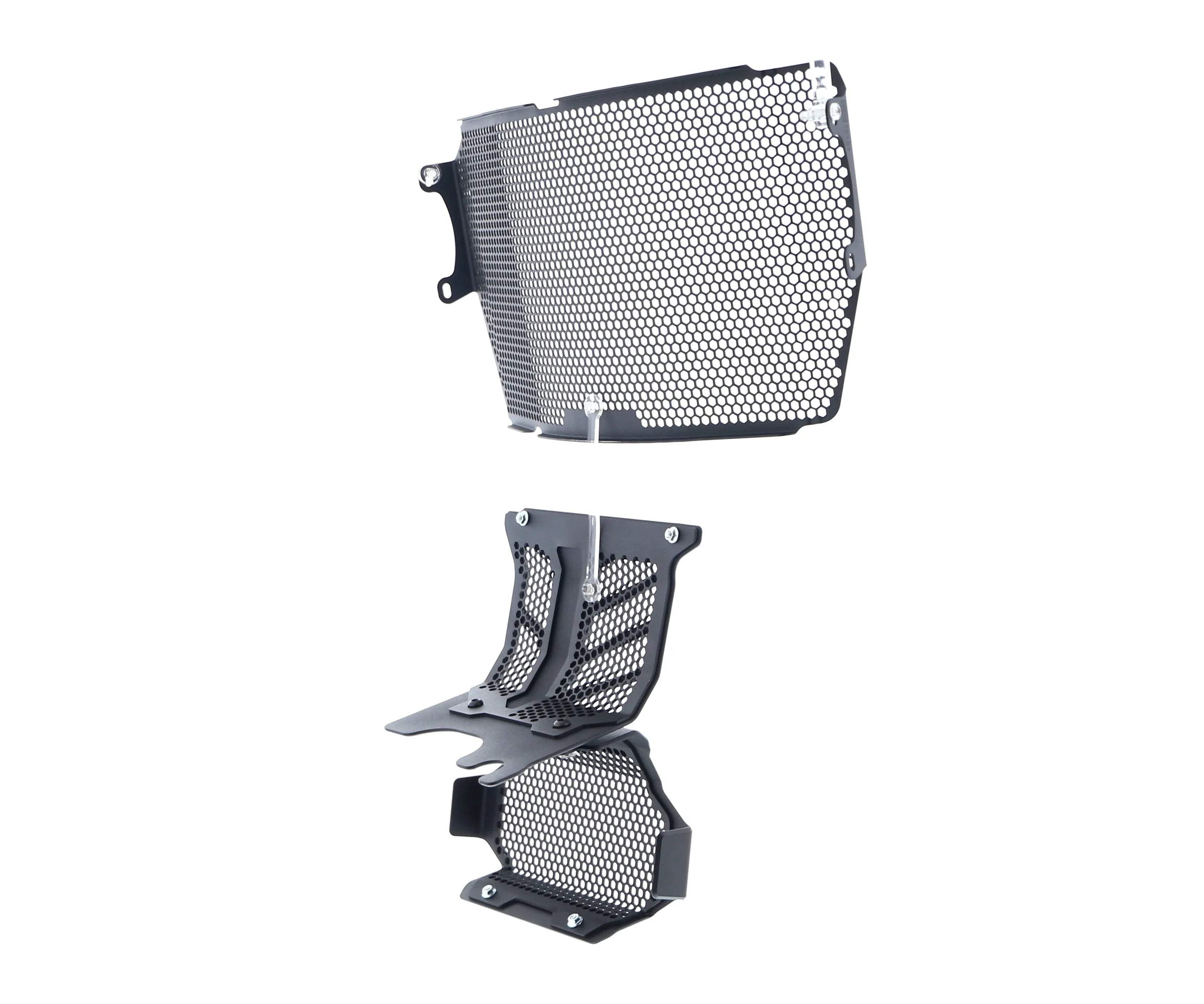 Evotech Ducati Hypermotard 950 RVE Radiator & Engine And Oil Cooler Guard Set (2020+) - Kühlerschutzgitter | Evotech Performance
