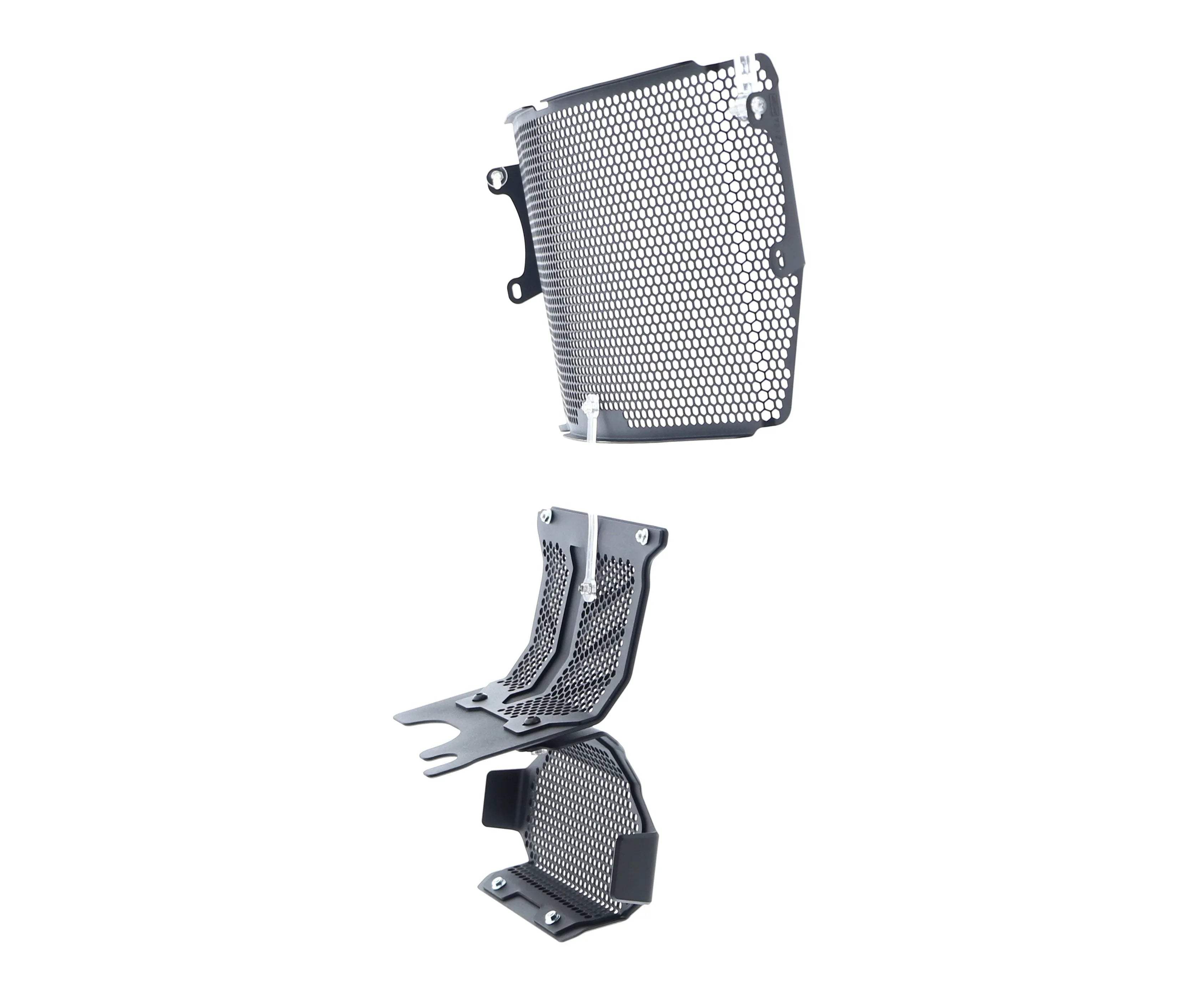 Evotech Ducati Hypermotard 950 RVE Radiator & Engine And Oil Cooler Guard Set (2020+) - Kühlerschutzgitter | Evotech Performance