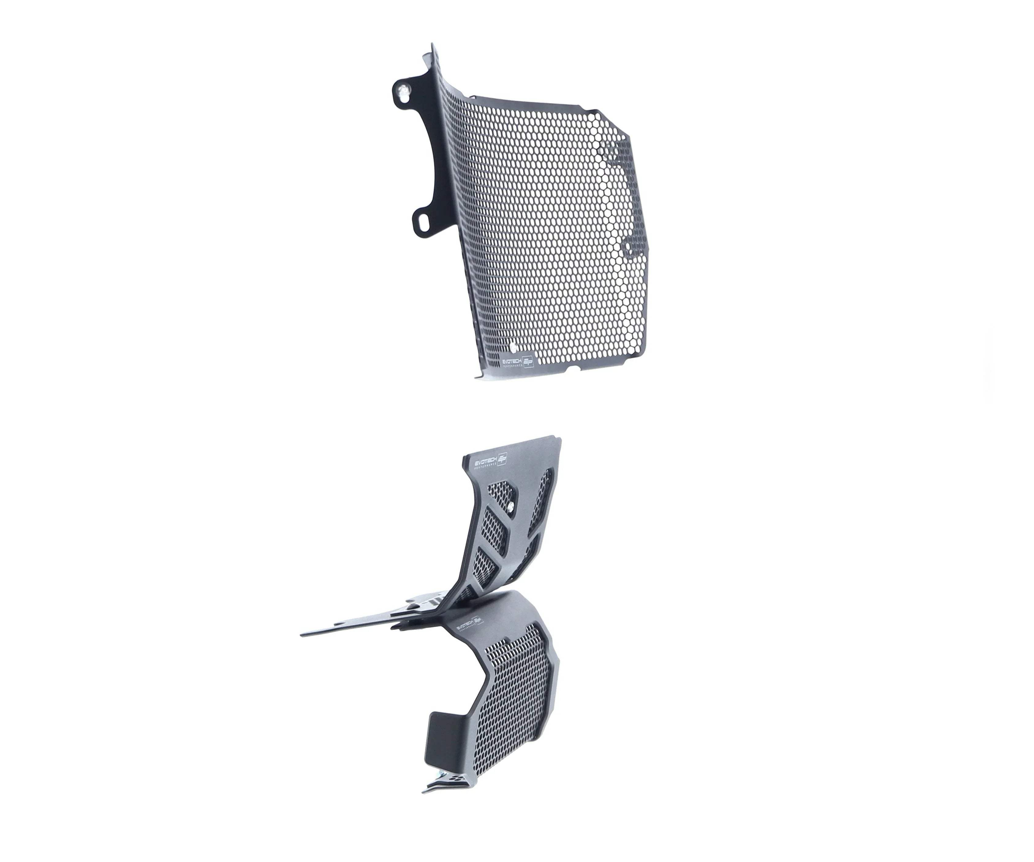 Evotech Ducati Hypermotard 950 RVE Radiator & Engine And Oil Cooler Guard Set (2020+) - Kühlerschutzgitter | Evotech Performance