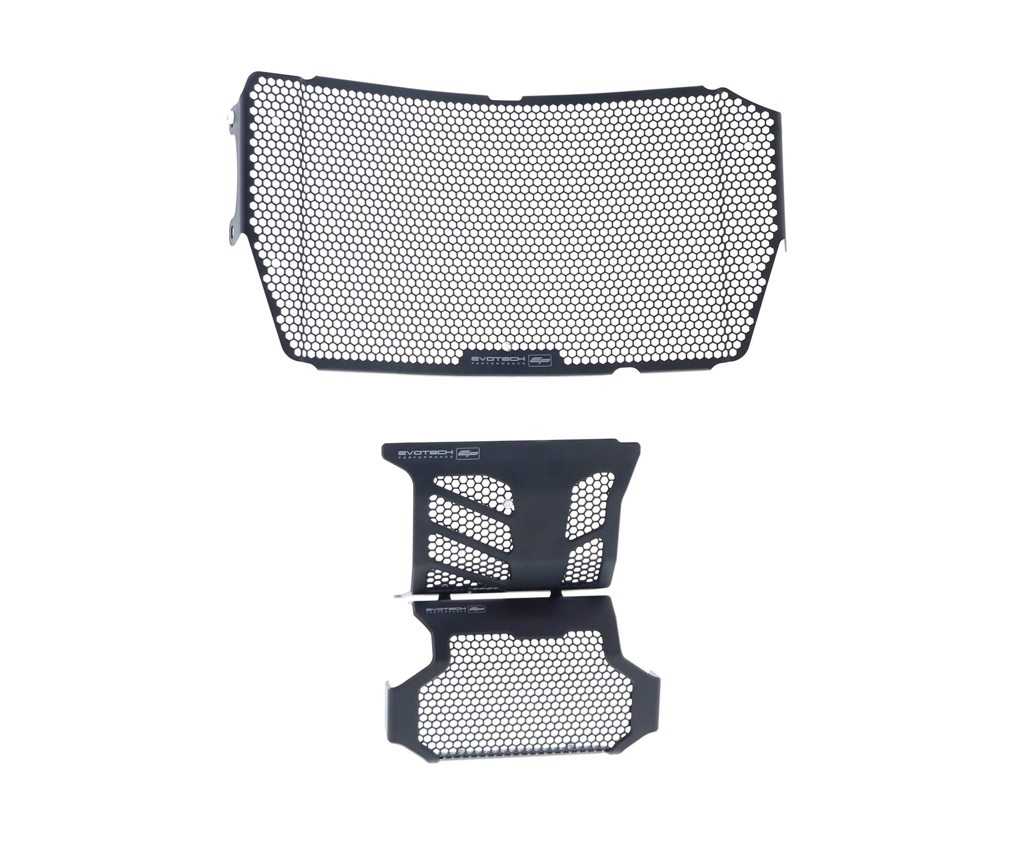 Evotech Ducati Hypermotard 950 RVE Radiator & Engine And Oil Cooler Guard Set (2020+) - Kühlerschutzgitter | Evotech Performance