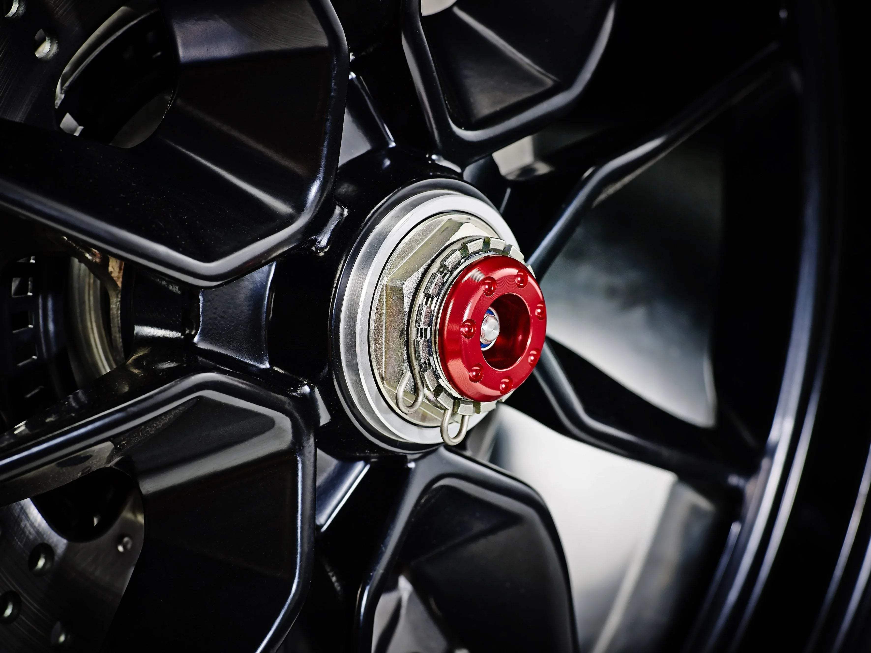 Evotech Rear Spindle bobbins - Ducati Hypermotard 939 SP (2016-2018) - Spindle Bobbins | Evotech Performance
