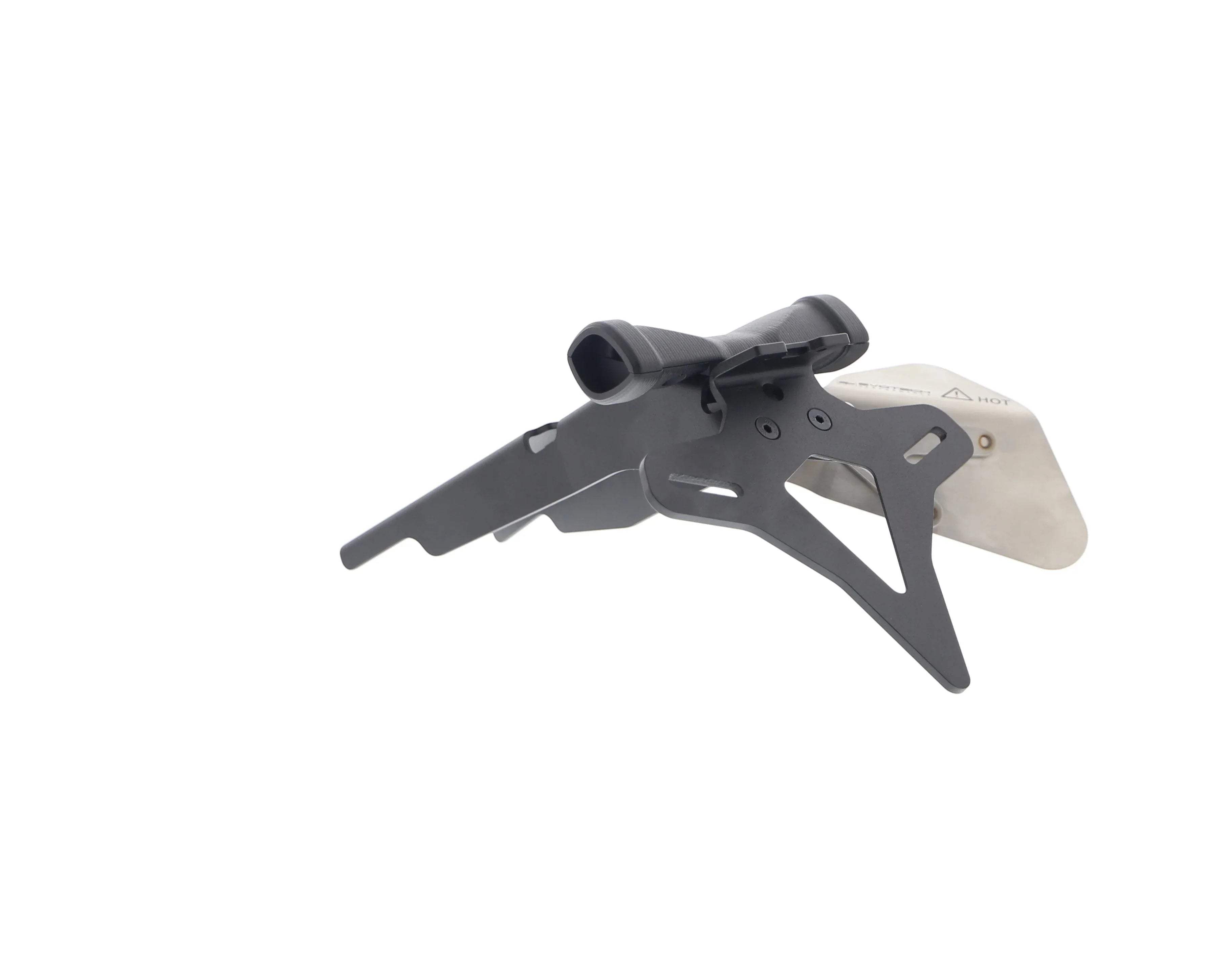 Evotech Ducati Hypermotard 950 Tail Tidy (2019+) (Termignoni Single Race Exhaust Compatible) - Kennzeichenhalter | Evotech Performance