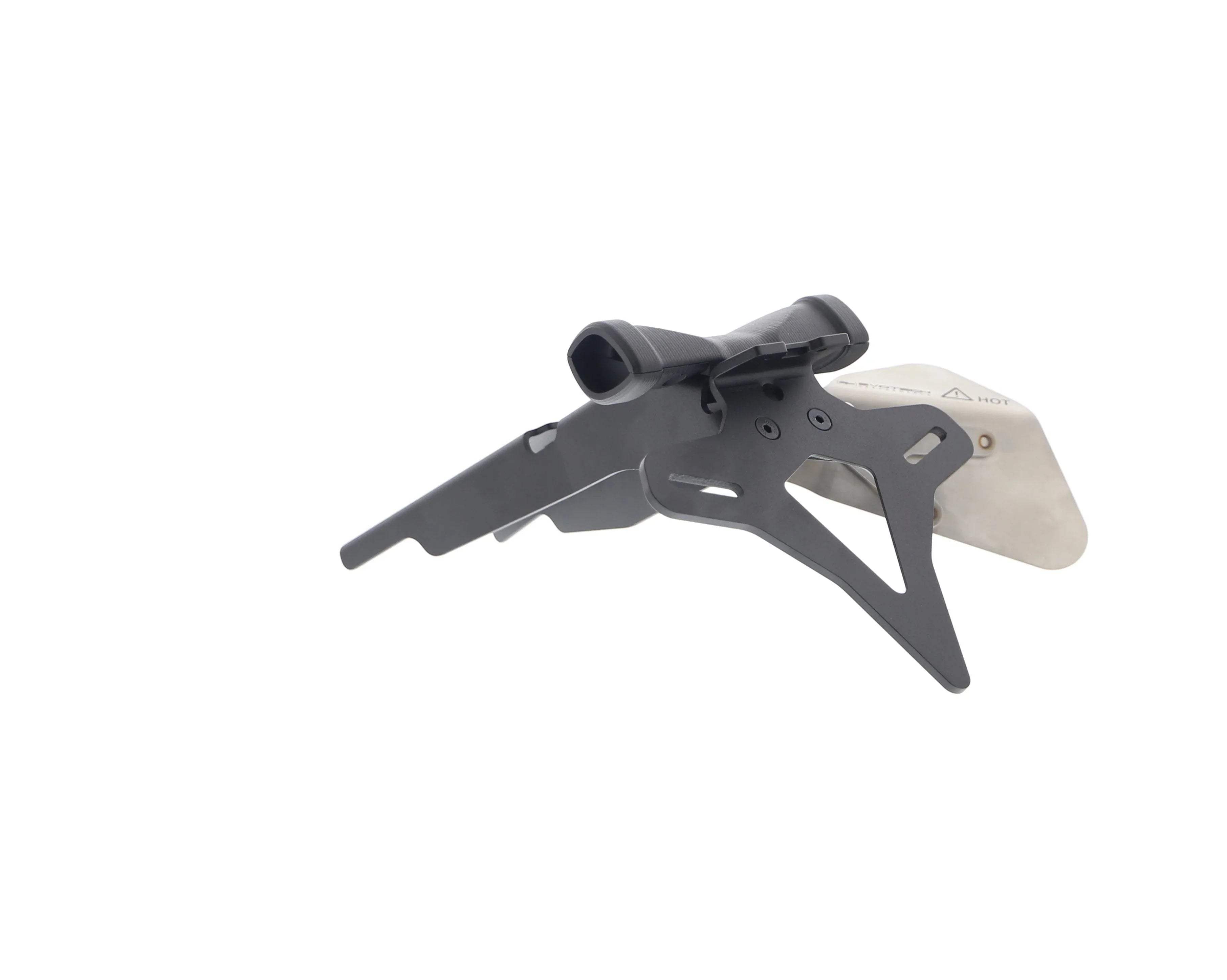 Evotech Ducati Hypermotard 950 SP Tail Tidy (2019+) (Termignoni Single Race Exhaust Compatible) - Kennzeichenhalter | Evotech Performance