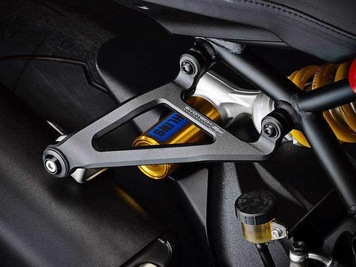 Evotech Ducati Monster 1200 R Exhaust Hanger & Pillion Footpeg Removal Kit (2016 - 2019) - Auspuffhalterung | Evotech Performance