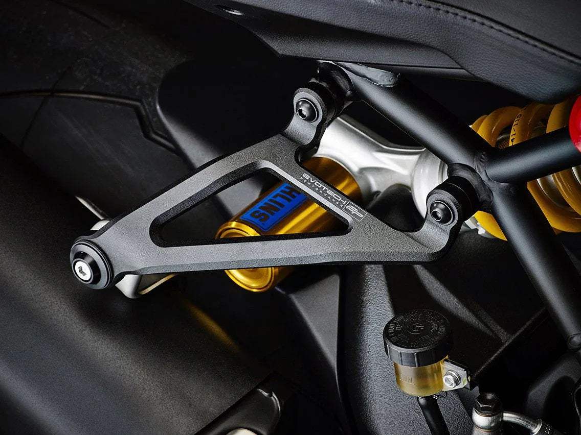 Evotech Ducati Monster 1200 25 Anniversario Exhaust Hanger & Pillion Footpeg Removal Kit (2020) - Auspuffhalterung | Evotech Performance