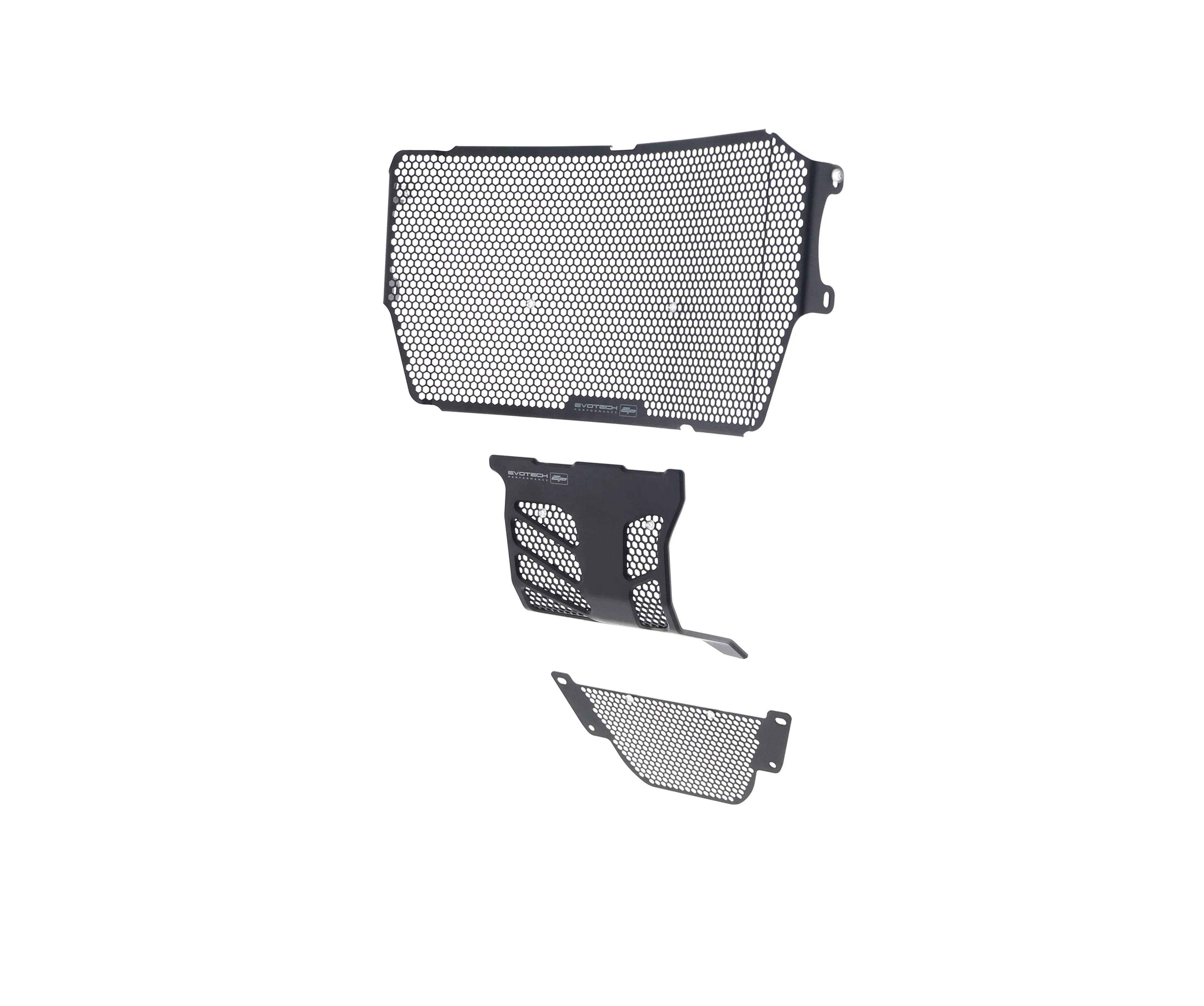 Evotech Ducati Monster 1200 Radiator Oil Cooler and Engine Guard set (2017 - 2021) - Kühlerschutzgitter | Evotech Performance