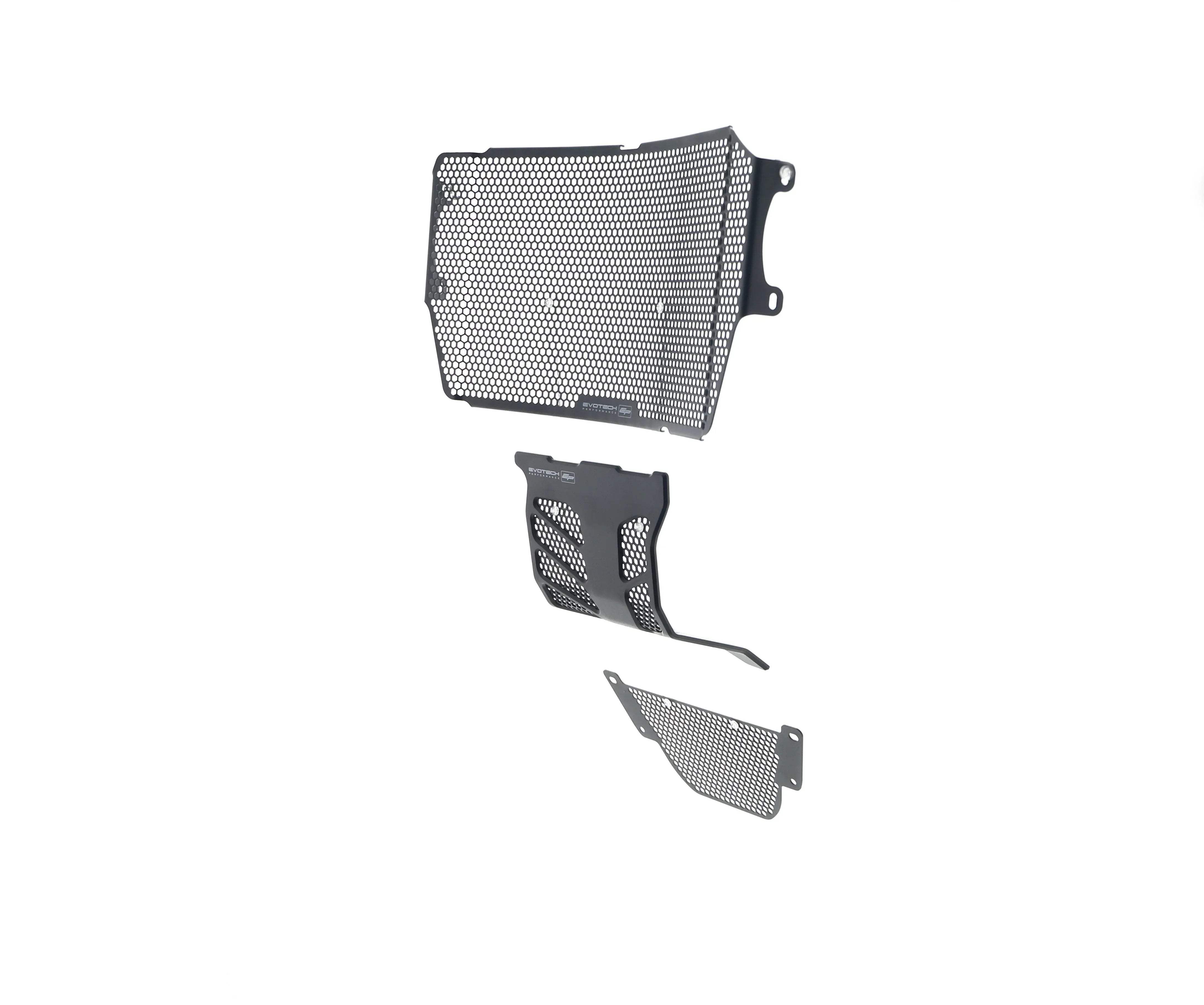 Evotech Ducati Monster 1200 S Radiator Oil Cooler and Engine Guard set (2017 - 2021) - Kühlerschutzgitter | Evotech Performance