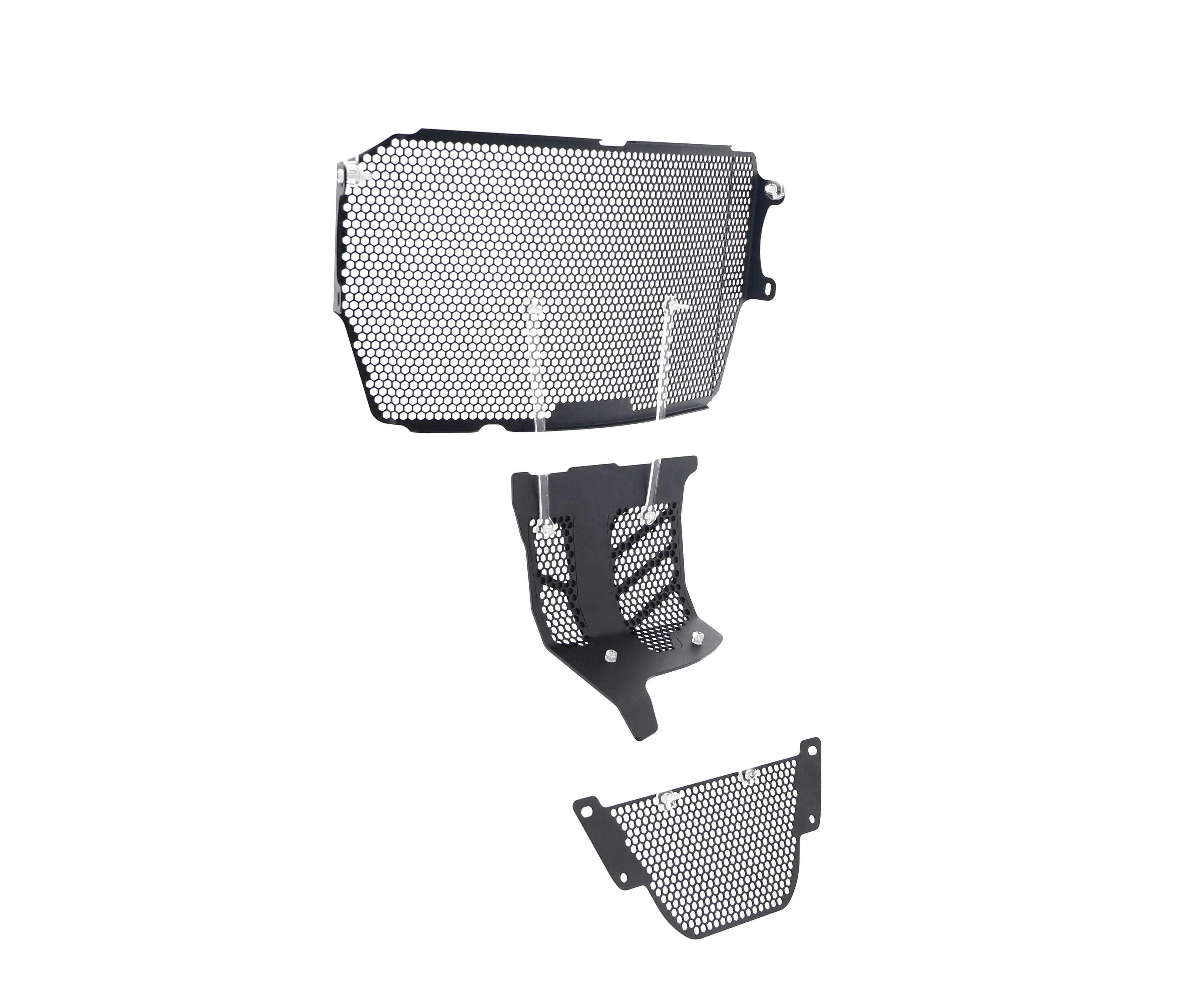Evotech Ducati Monster 1200 Radiator Oil Cooler and Engine Guard set (2017 - 2021) - Kühlerschutzgitter | Evotech Performance