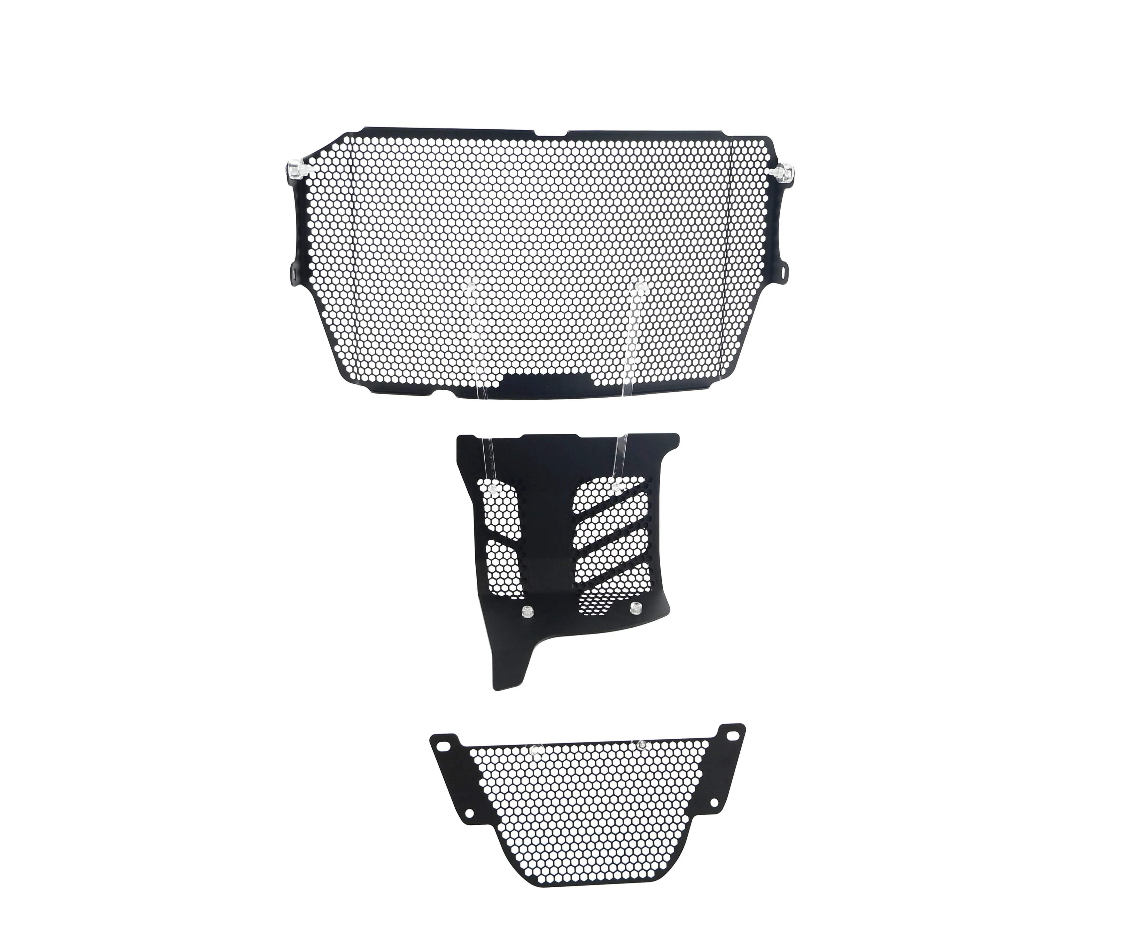 Evotech Ducati Monster 1200 Radiator Oil Cooler and Engine Guard set (2017 - 2021) - Kühlerschutzgitter | Evotech Performance