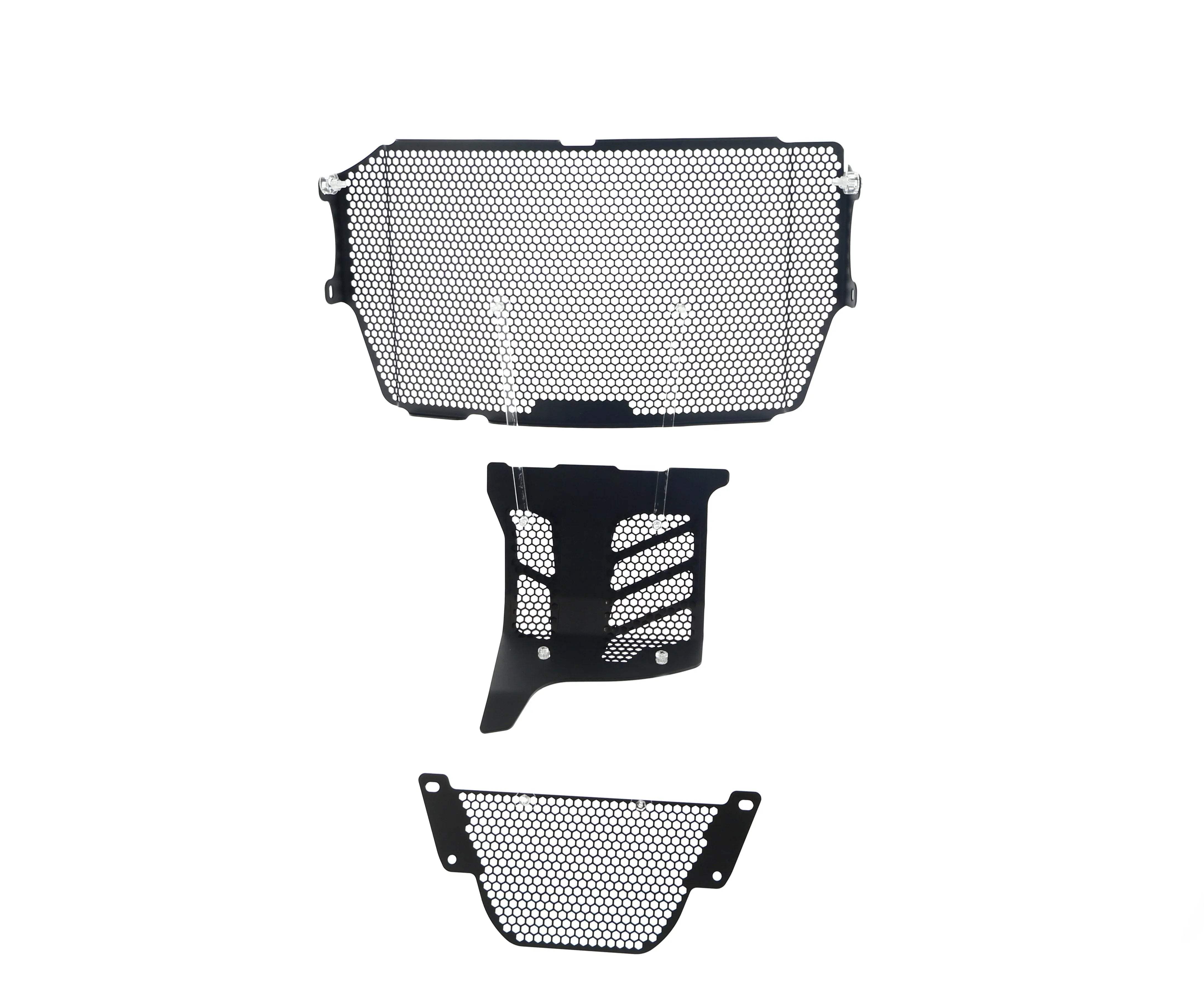 Evotech Ducati Monster 1200 Radiator Oil Cooler and Engine Guard set (2017 - 2021) - Kühlerschutzgitter | Evotech Performance