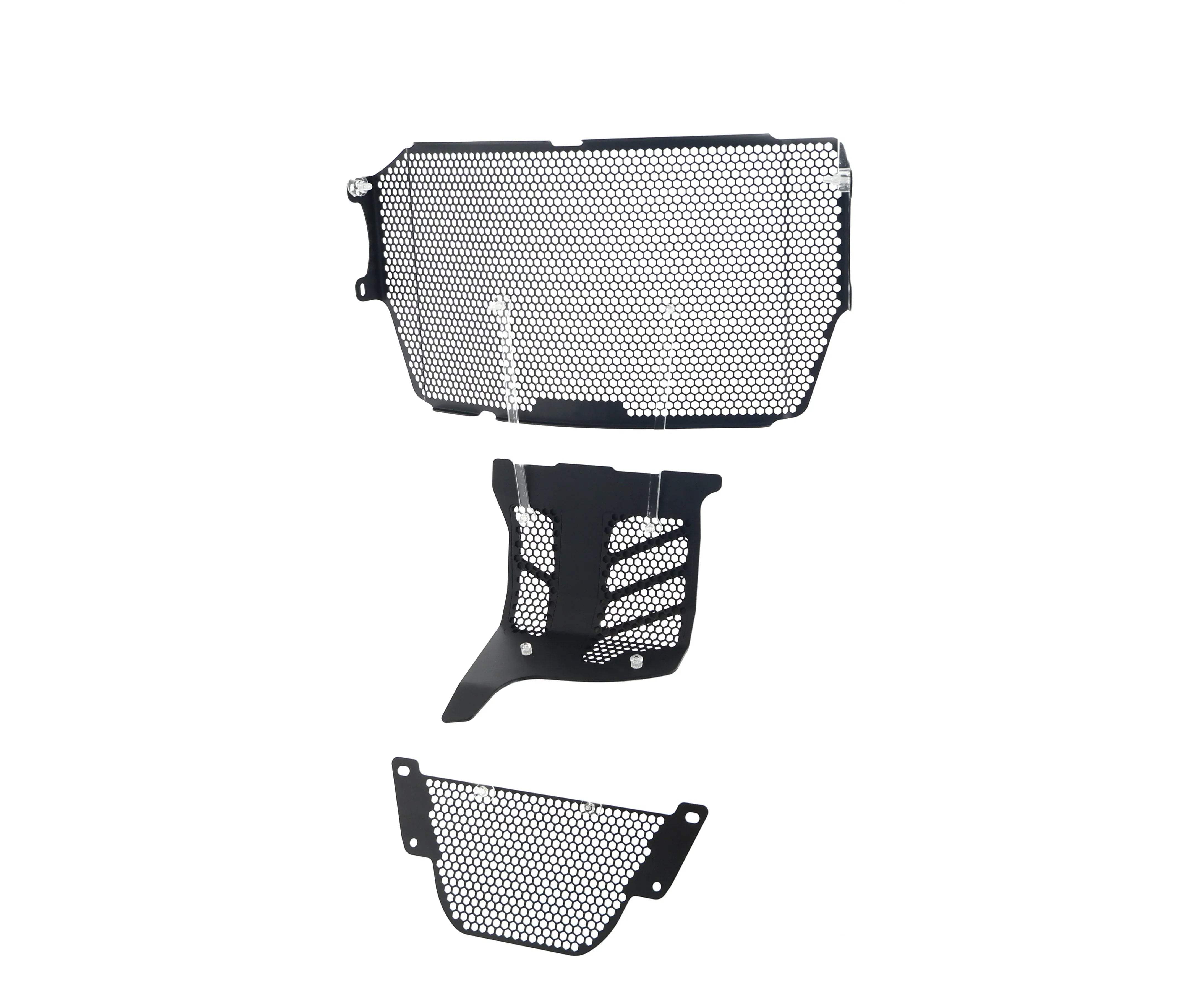 Evotech Ducati Monster 1200 Radiator Oil Cooler and Engine Guard set (2017 - 2021) - Kühlerschutzgitter | Evotech Performance