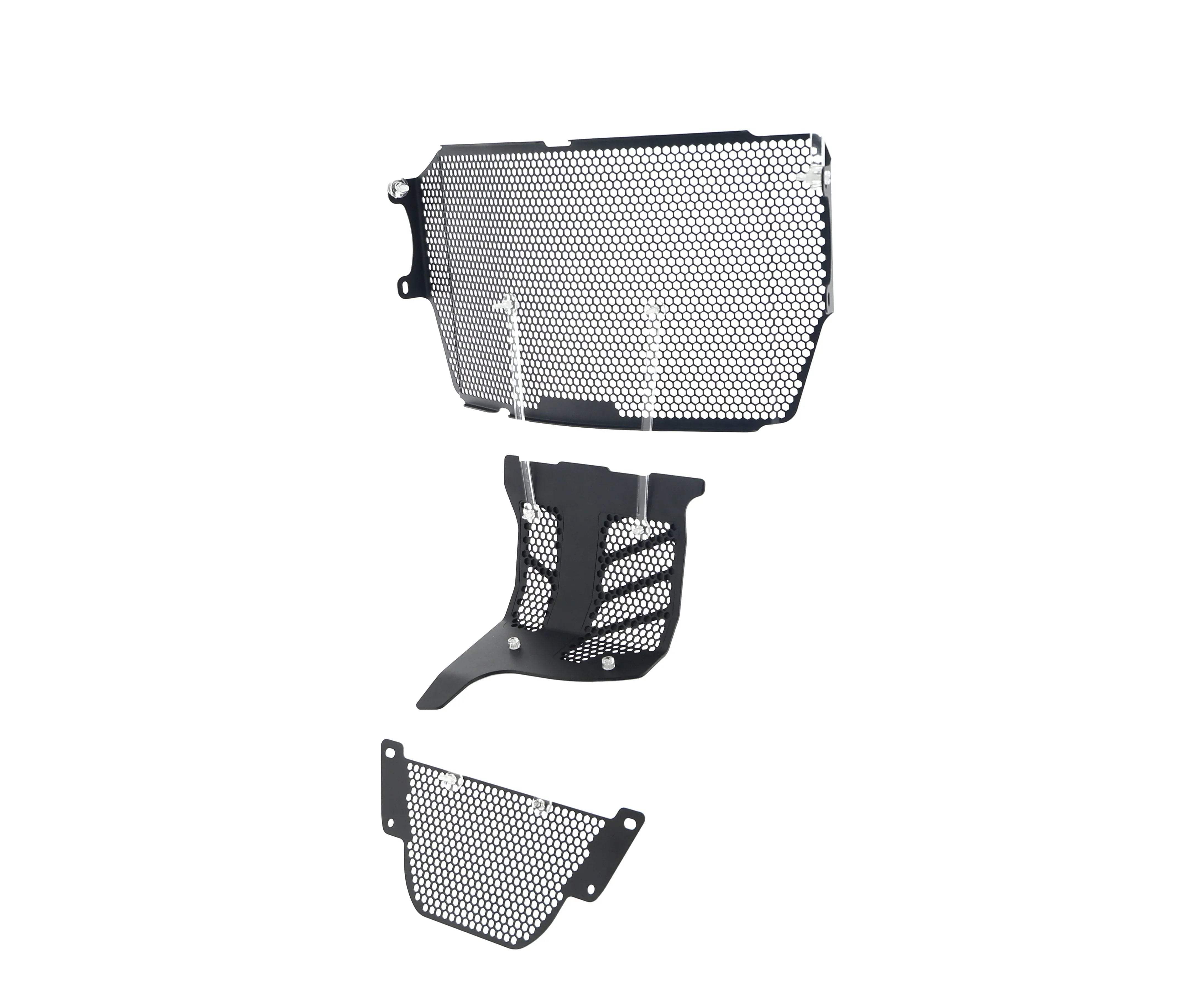 Evotech Ducati Monster 1200 Radiator Oil Cooler and Engine Guard set (2017 - 2021) - Kühlerschutzgitter | Evotech Performance