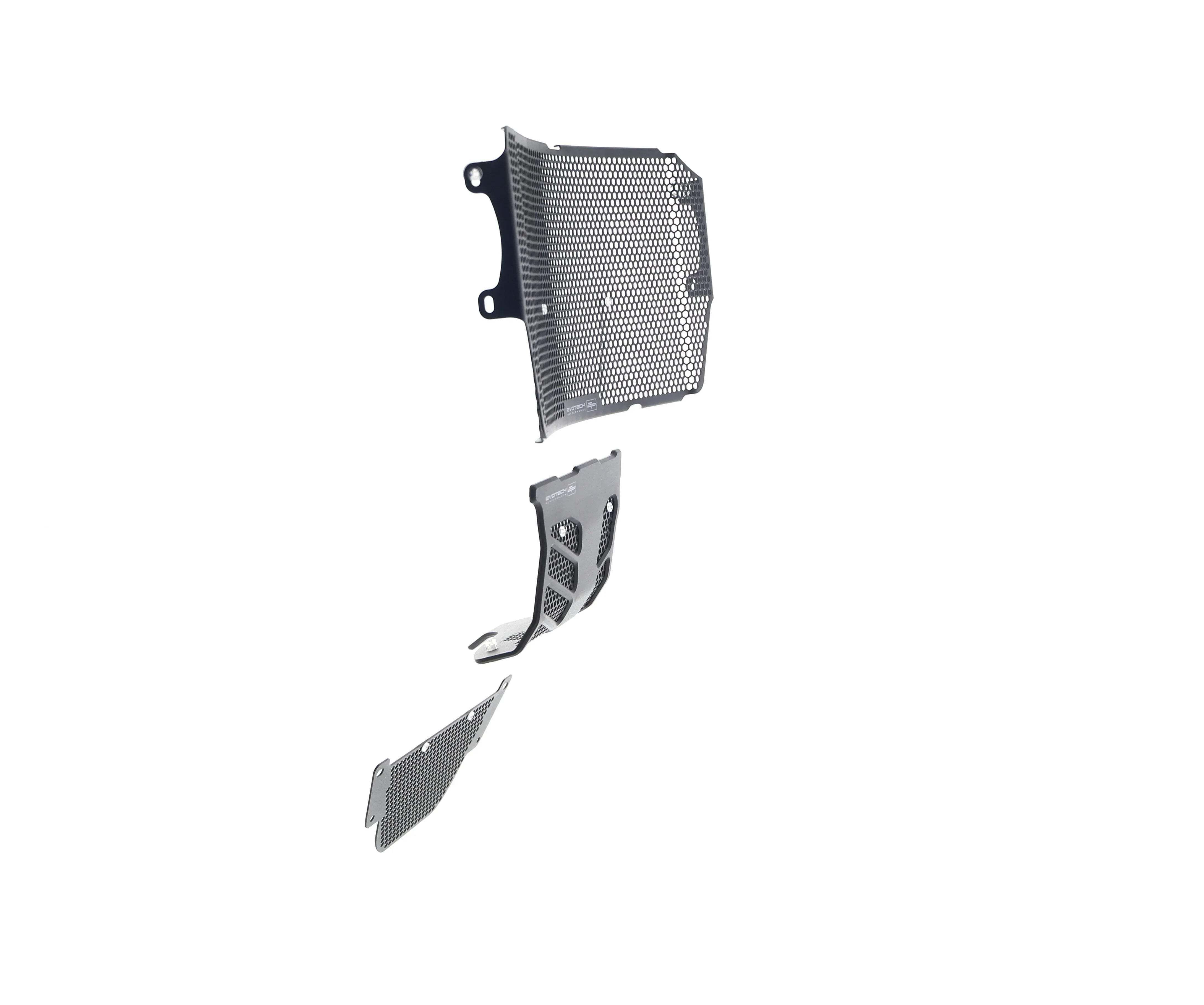Evotech Ducati Monster 1200 S Radiator Oil Cooler and Engine Guard set (2017 - 2021) - Kühlerschutzgitter | Evotech Performance