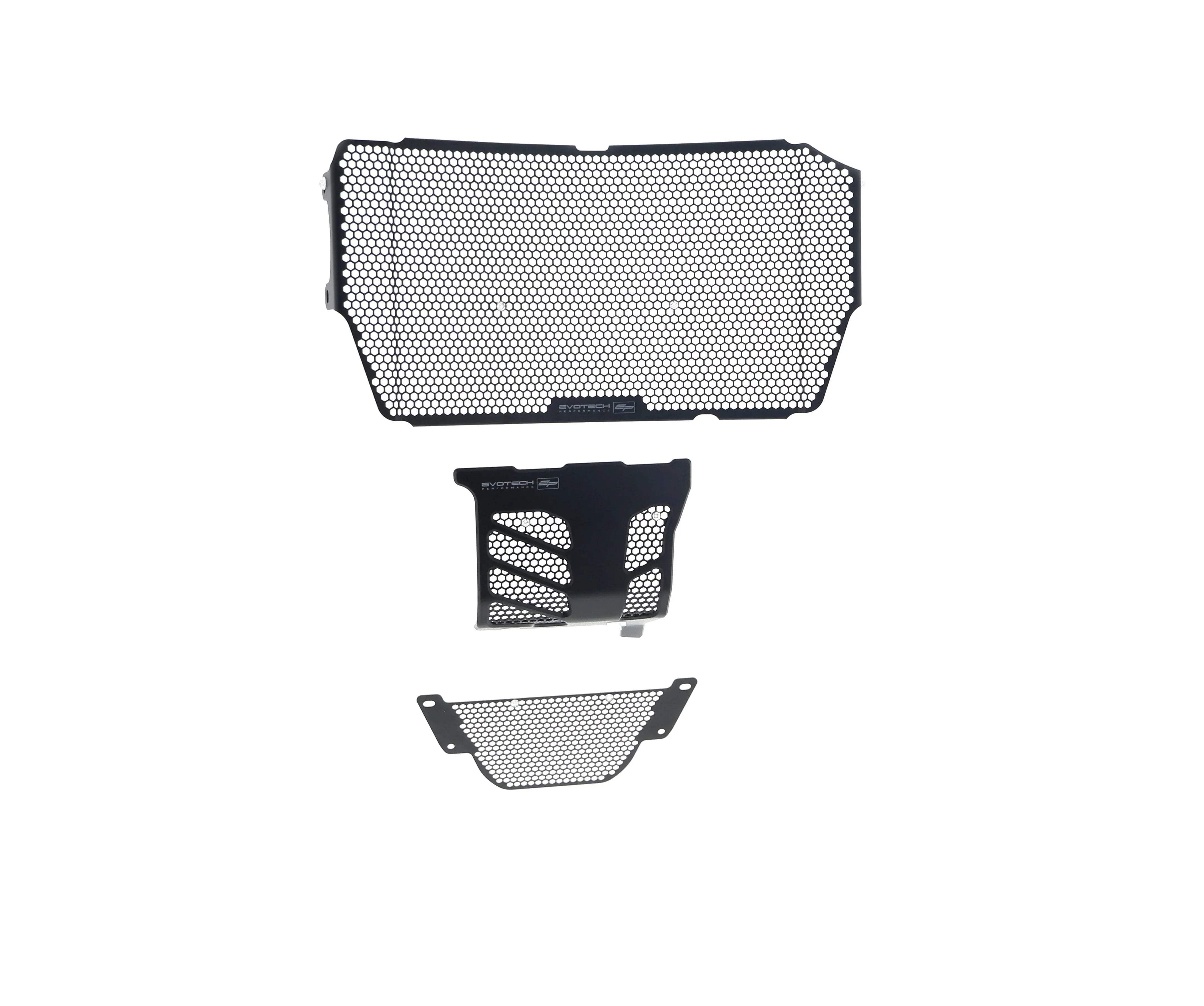 Evotech Ducati Monster 1200 Radiator Oil Cooler and Engine Guard set (2017 - 2021) - Kühlerschutzgitter | Evotech Performance