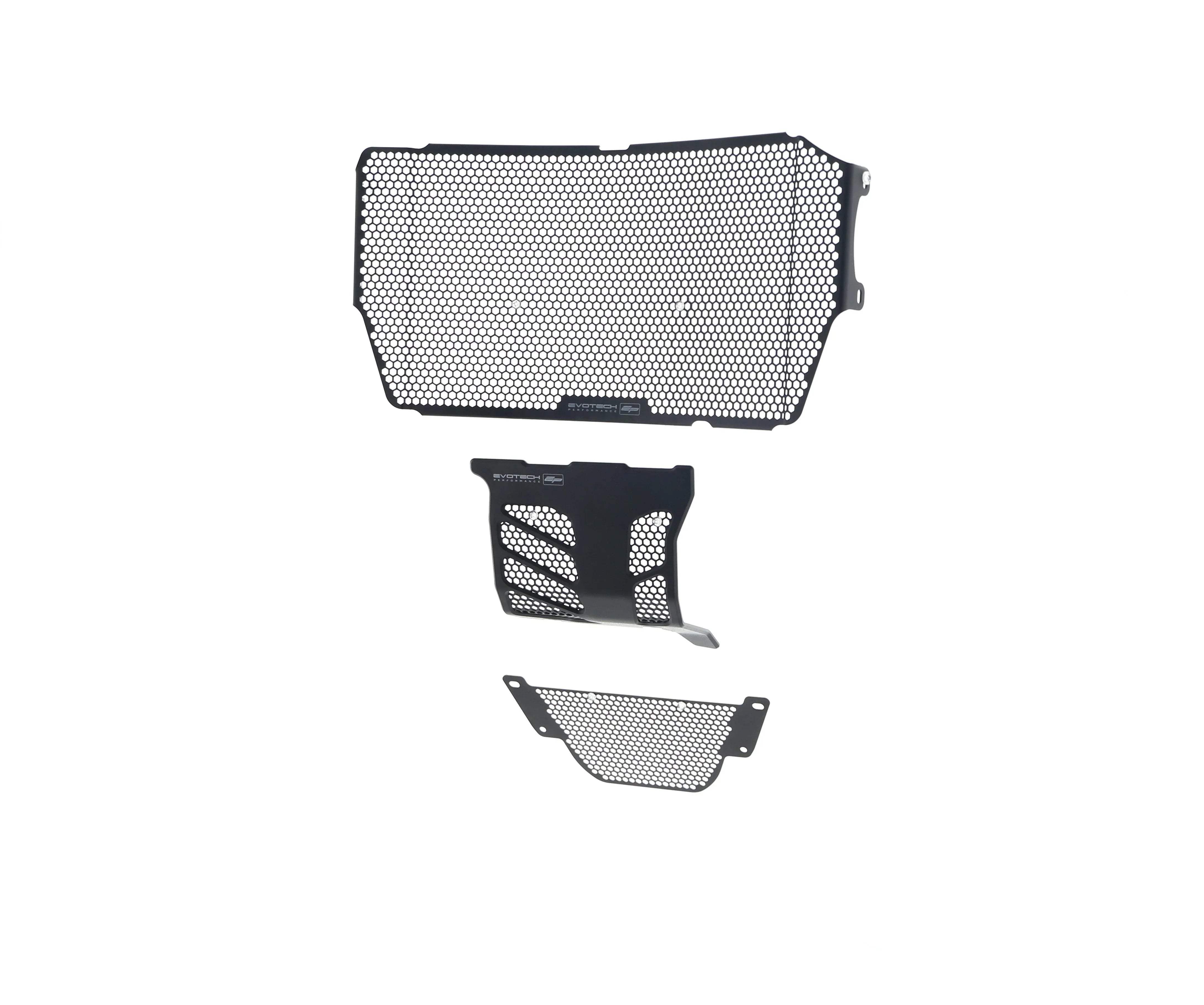 Evotech Ducati Monster 1200 Radiator Oil Cooler and Engine Guard set (2017 - 2021) - Kühlerschutzgitter | Evotech Performance