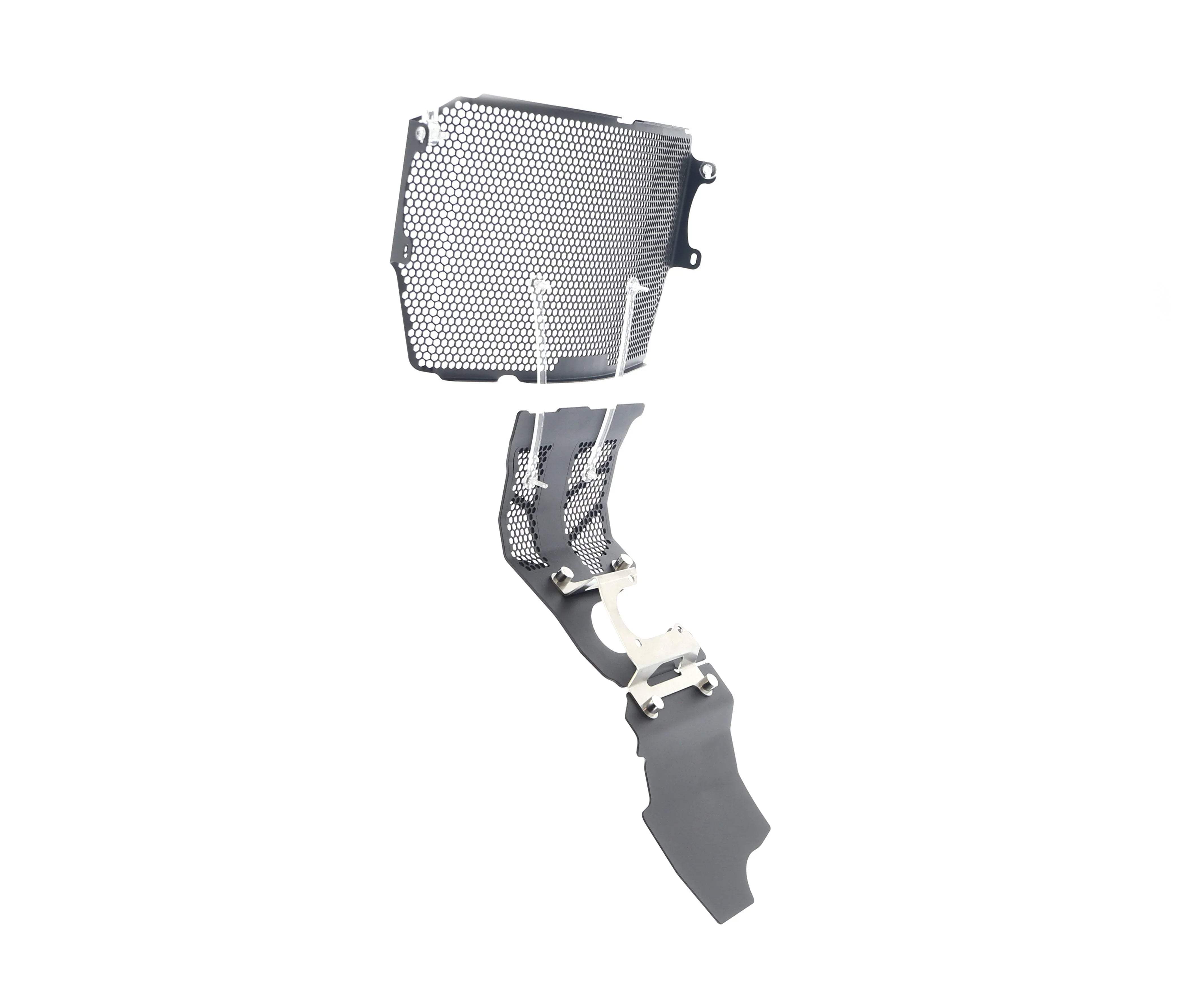 Evotech Ducati Monster 821 Dark Radiator and Engine Guard set 2016 - Kühlerschutzgitter | Evotech Performance